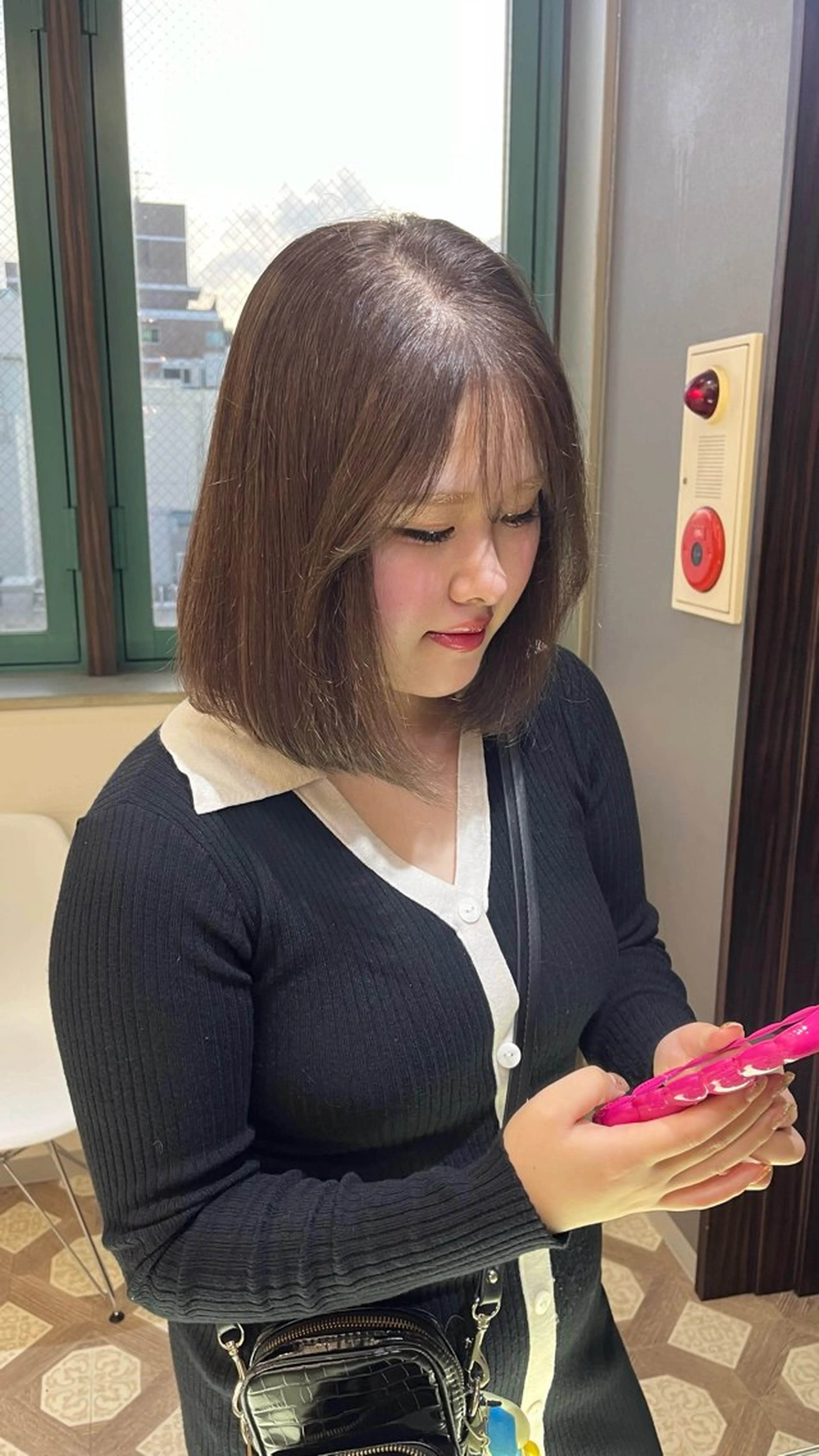 カラー ユイ☆ハイトーン ☆ブリーチデザインのヘアスタイル