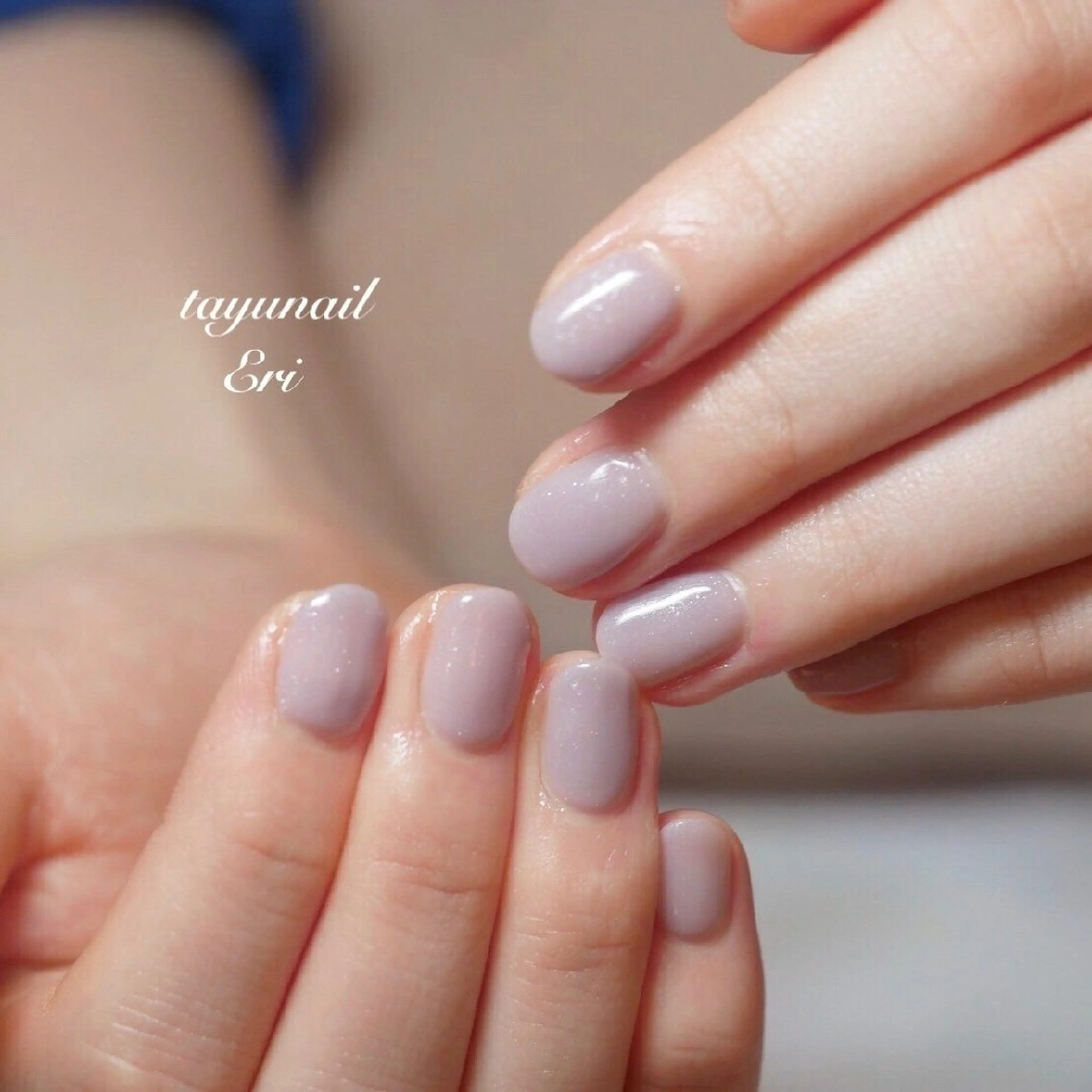 ネイル ジェルネイル ラメ(グリッター) ワンカラーネイル パラジェル 春ネイル ネイルサロン・ネイルスクール たゆnail所属・ネイルサロン 【たゆnail】のネイルデザイン