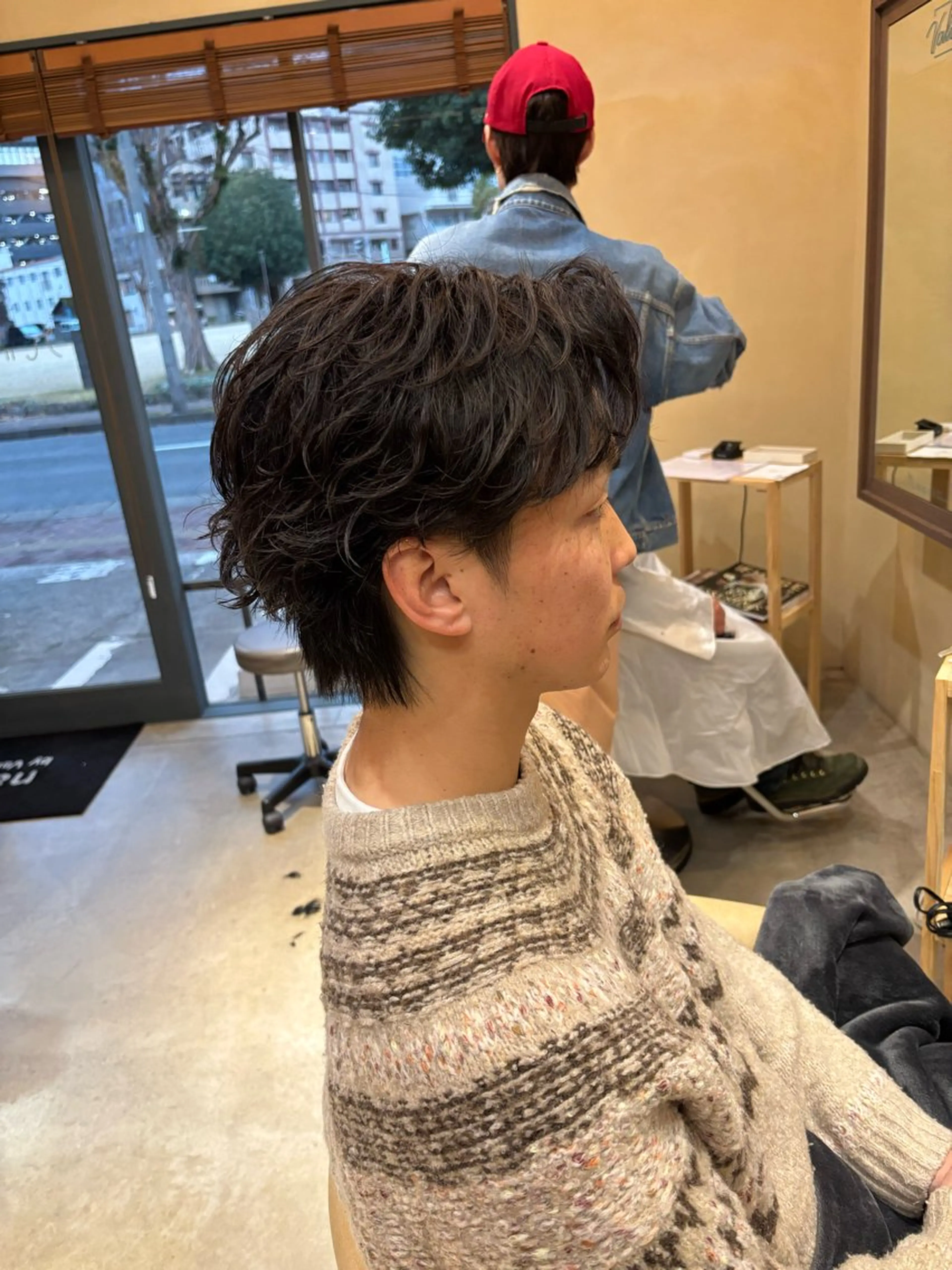 ショート メンズ カット パーマ 鹿児島 TSUBASAのヘアスタイル
