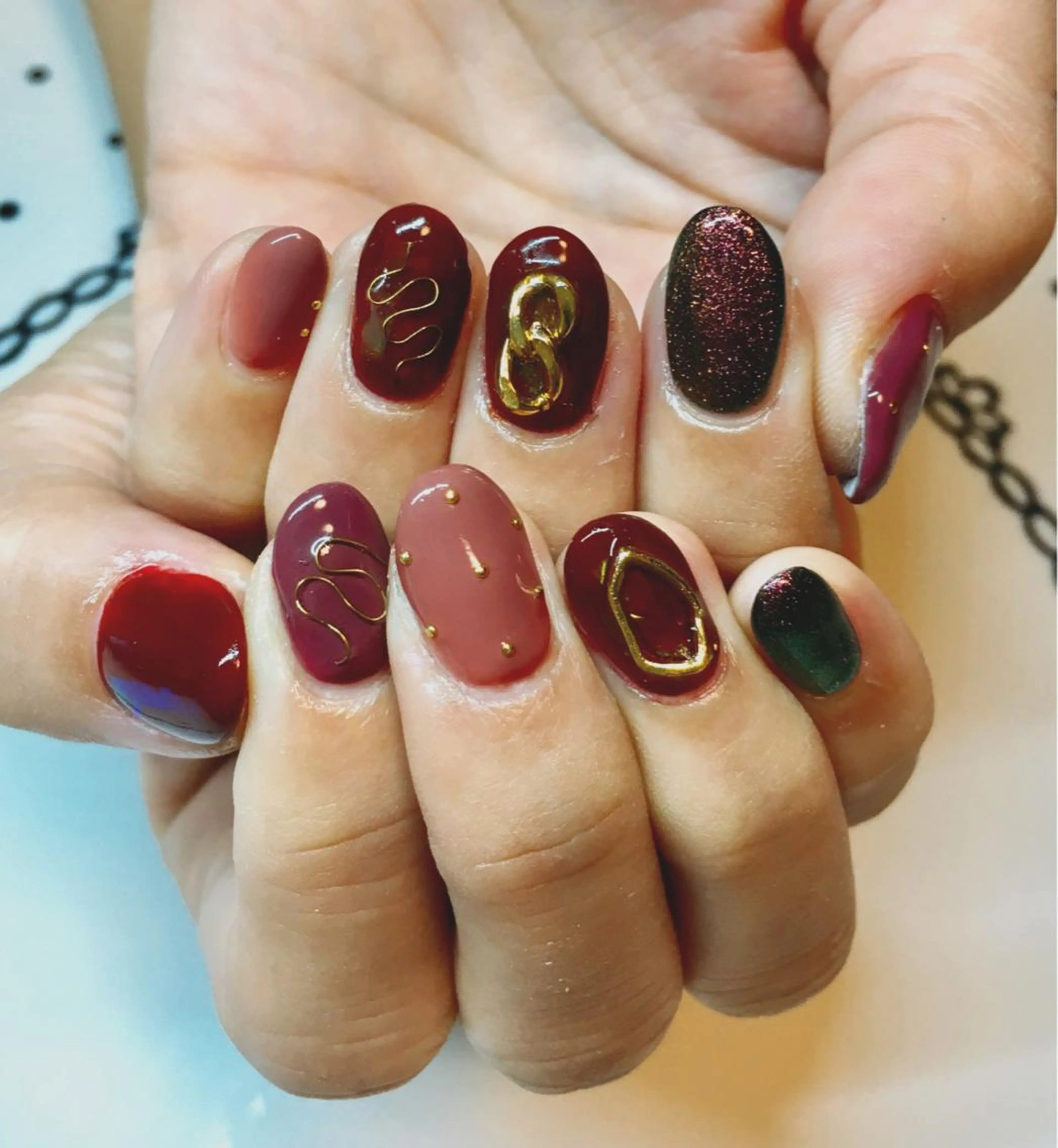ネイル ハンドネイル nailsalon sugarr所属・nailist cocoのネイルデザイン