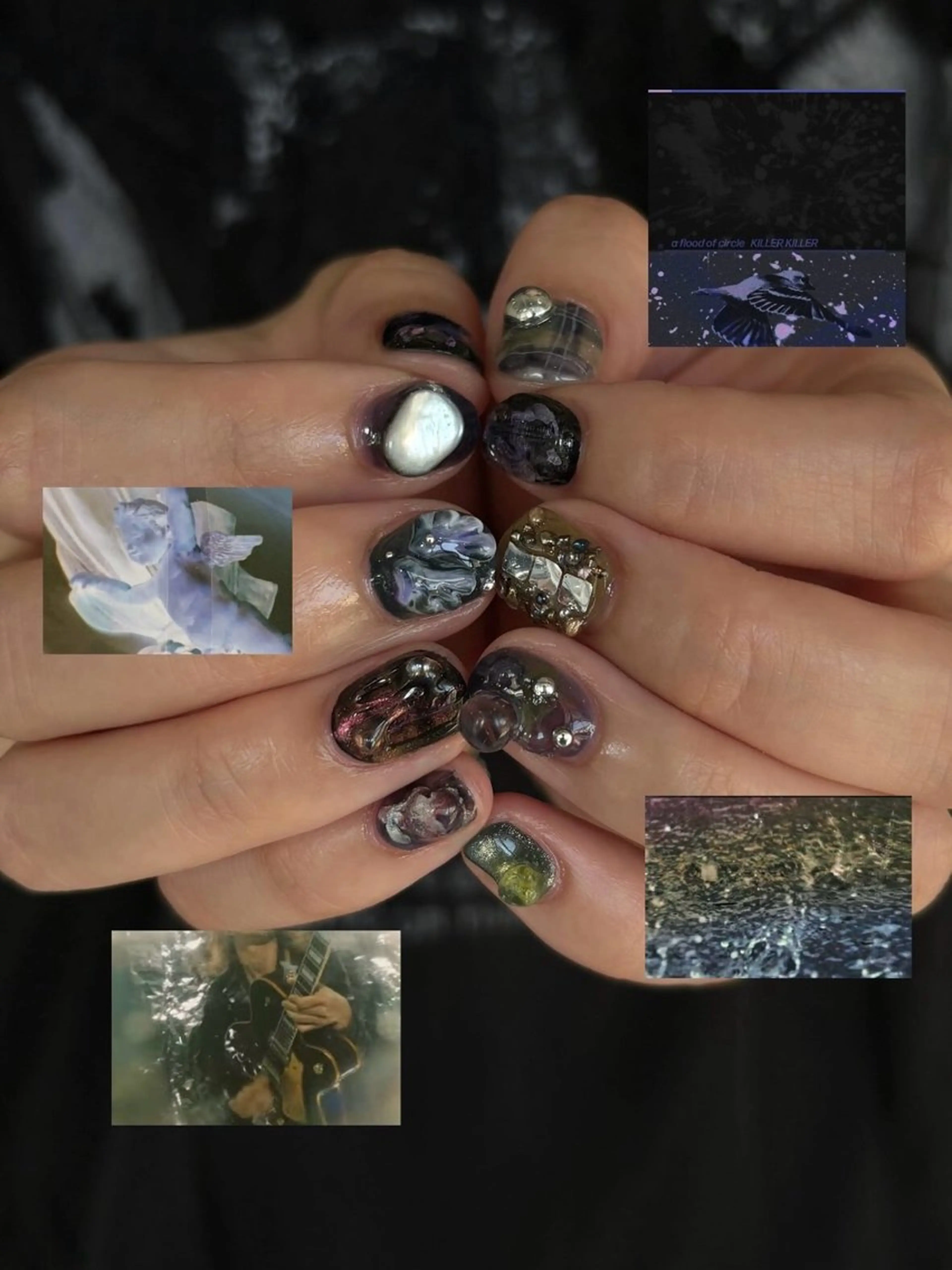 ネイル ハンドネイル hinako /個性派ニュアンスのネイルデザイン