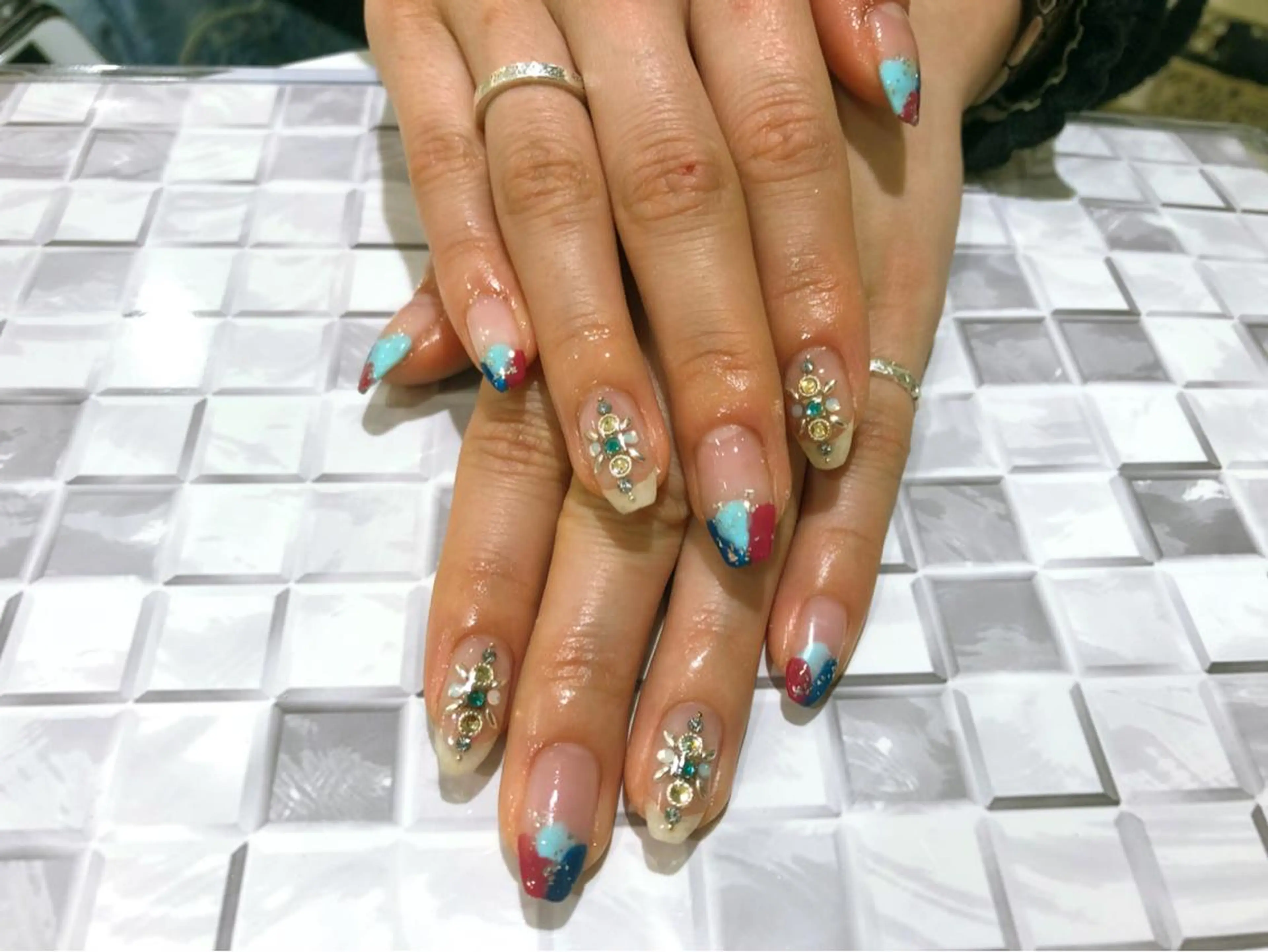 メンズ キッズ ネイル マツエク・マツパ a:Qネイル /久米川のネイルデザイン