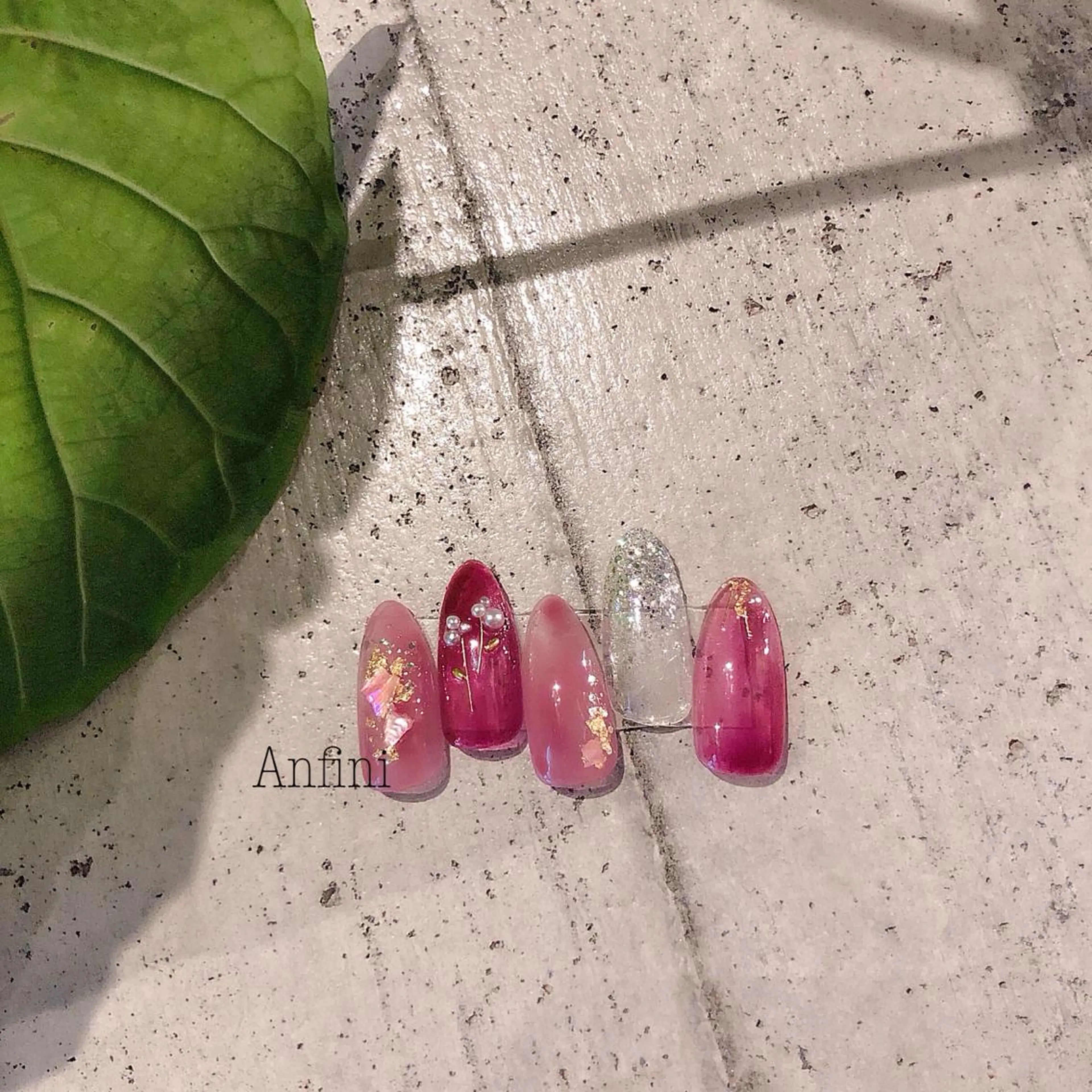 ネイル Anfini アンフィニのマツエク・マツパデザイン
