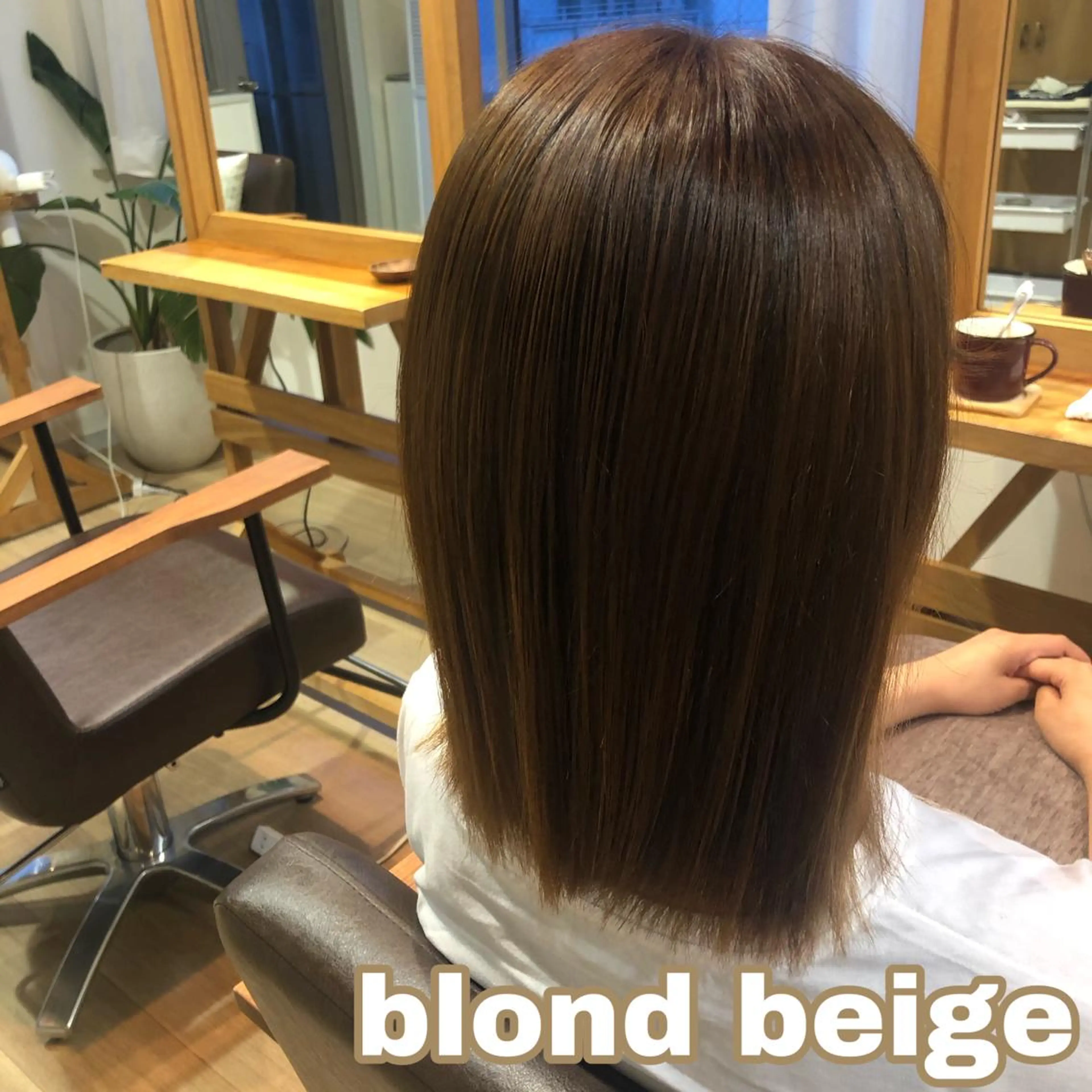 ショート カラー ベージュカラー ブリーチ ミルクティーベージュ なつき/艶ピンク/ girly hairのヘアスタイル