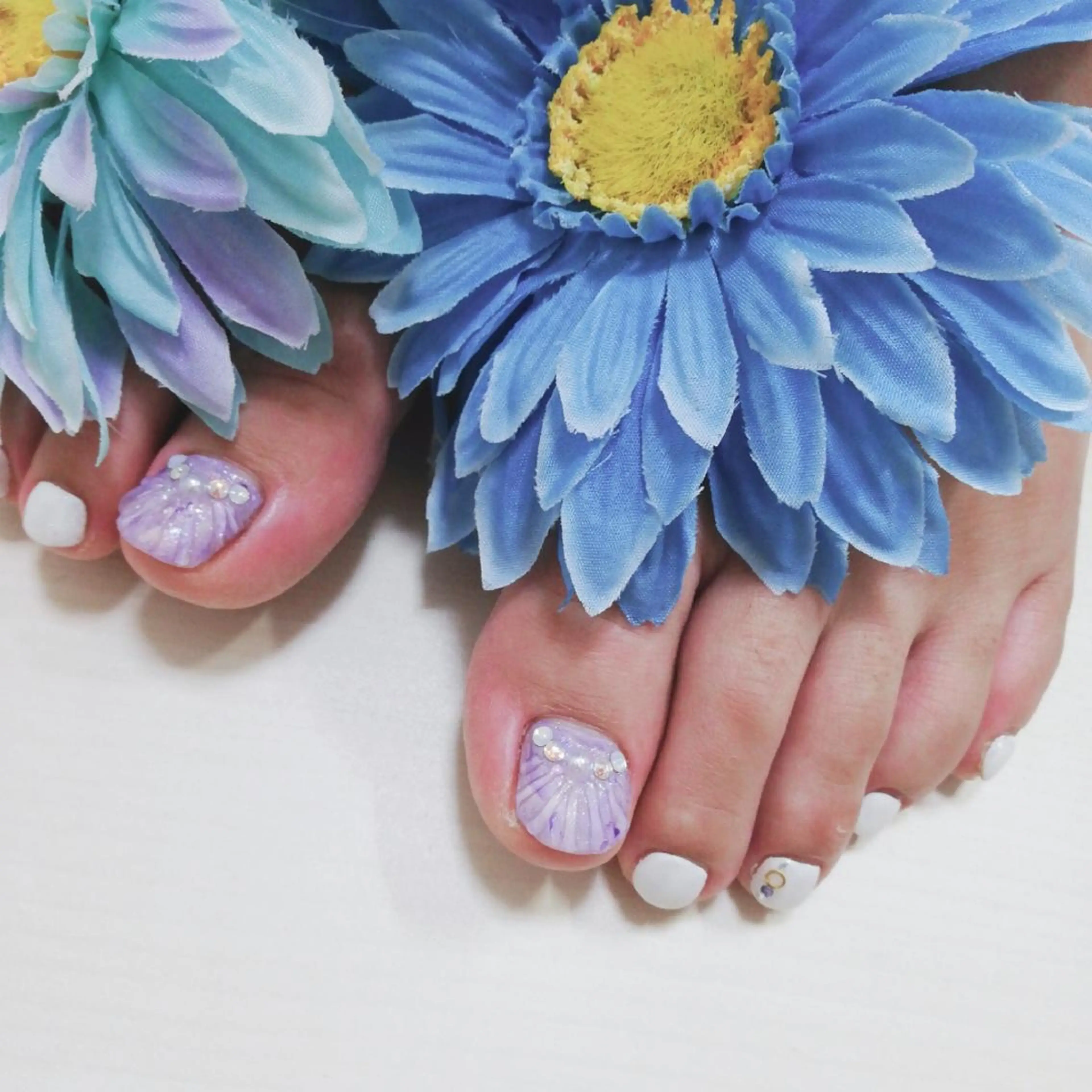 ネイル フットネイル 柴崎 美幸のネイルデザイン