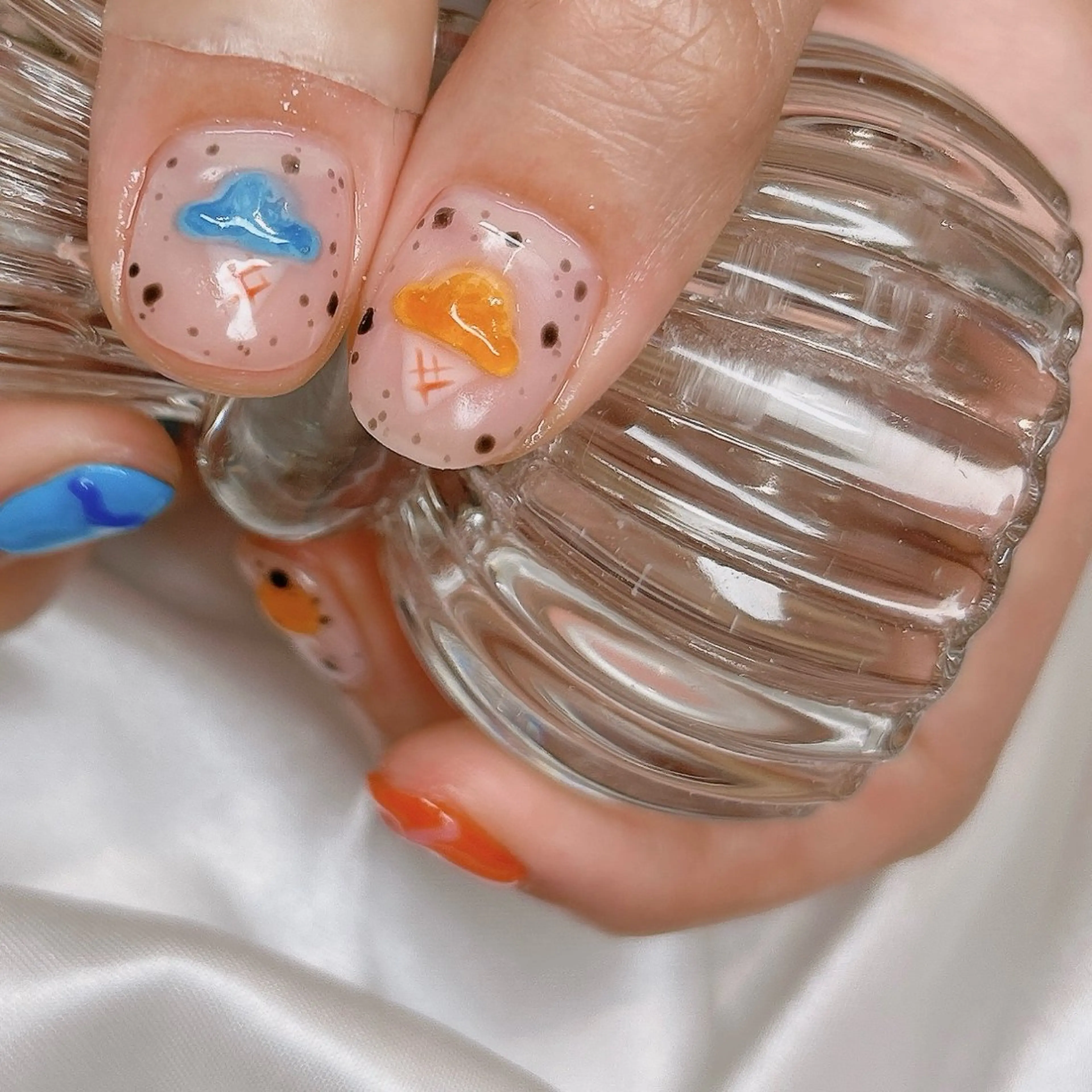 ネイル ハンドネイル junna のぞいてねのネイルデザイン