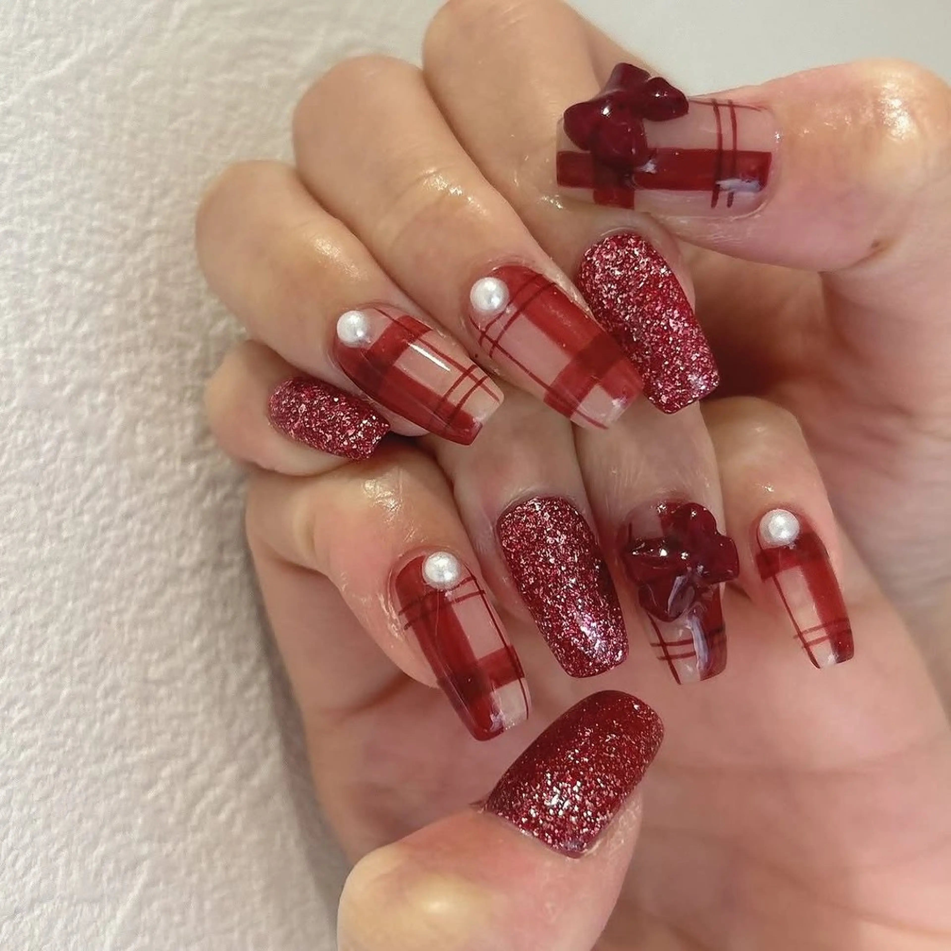 ネイル アートネイル 長さ出し ジェルネイル マグネットネイル ニュアンスネイル ハンドネイル KIM キムのネイルデザイン