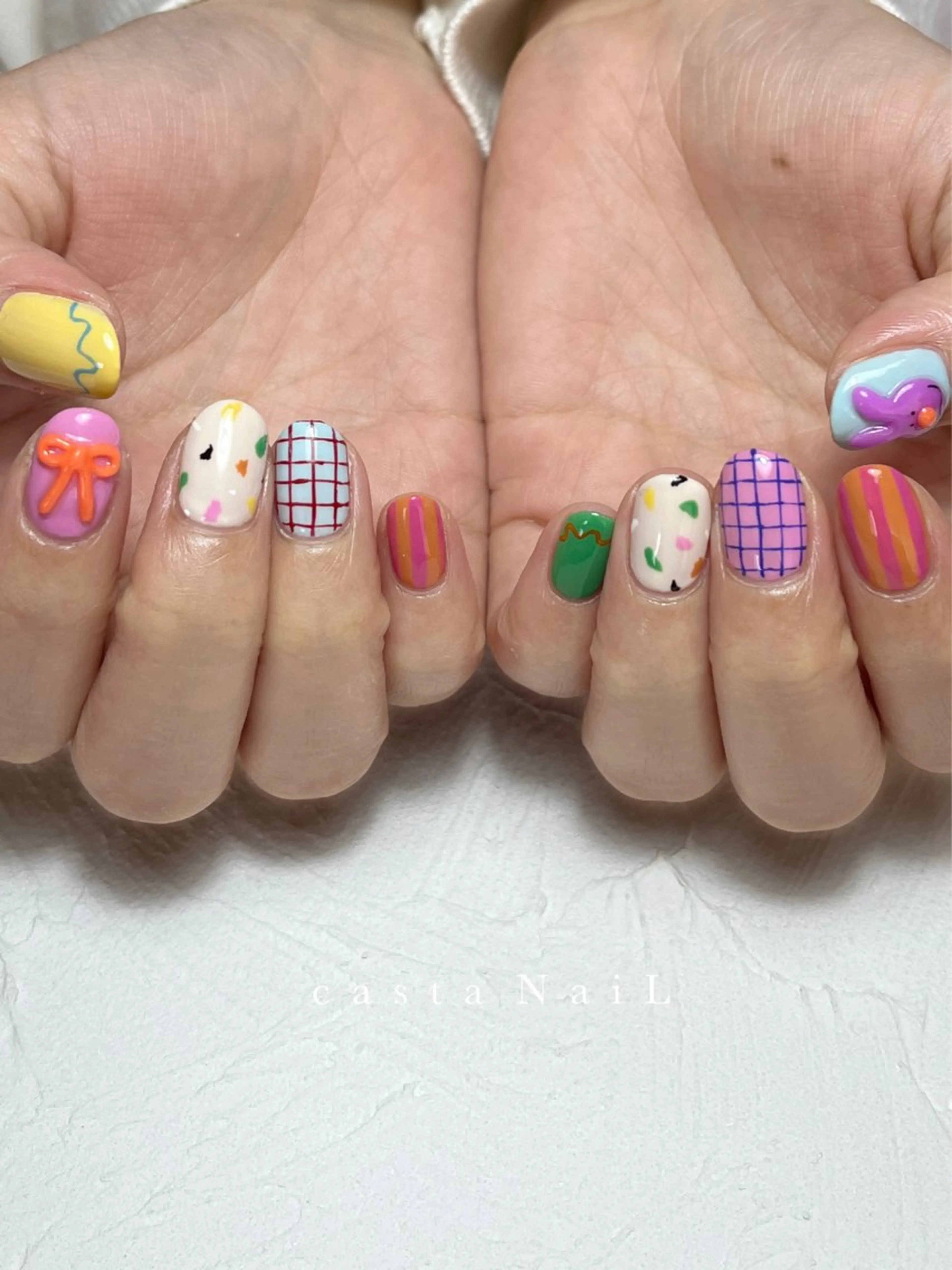 ネイル c a s t a N a i Lのネイルデザイン