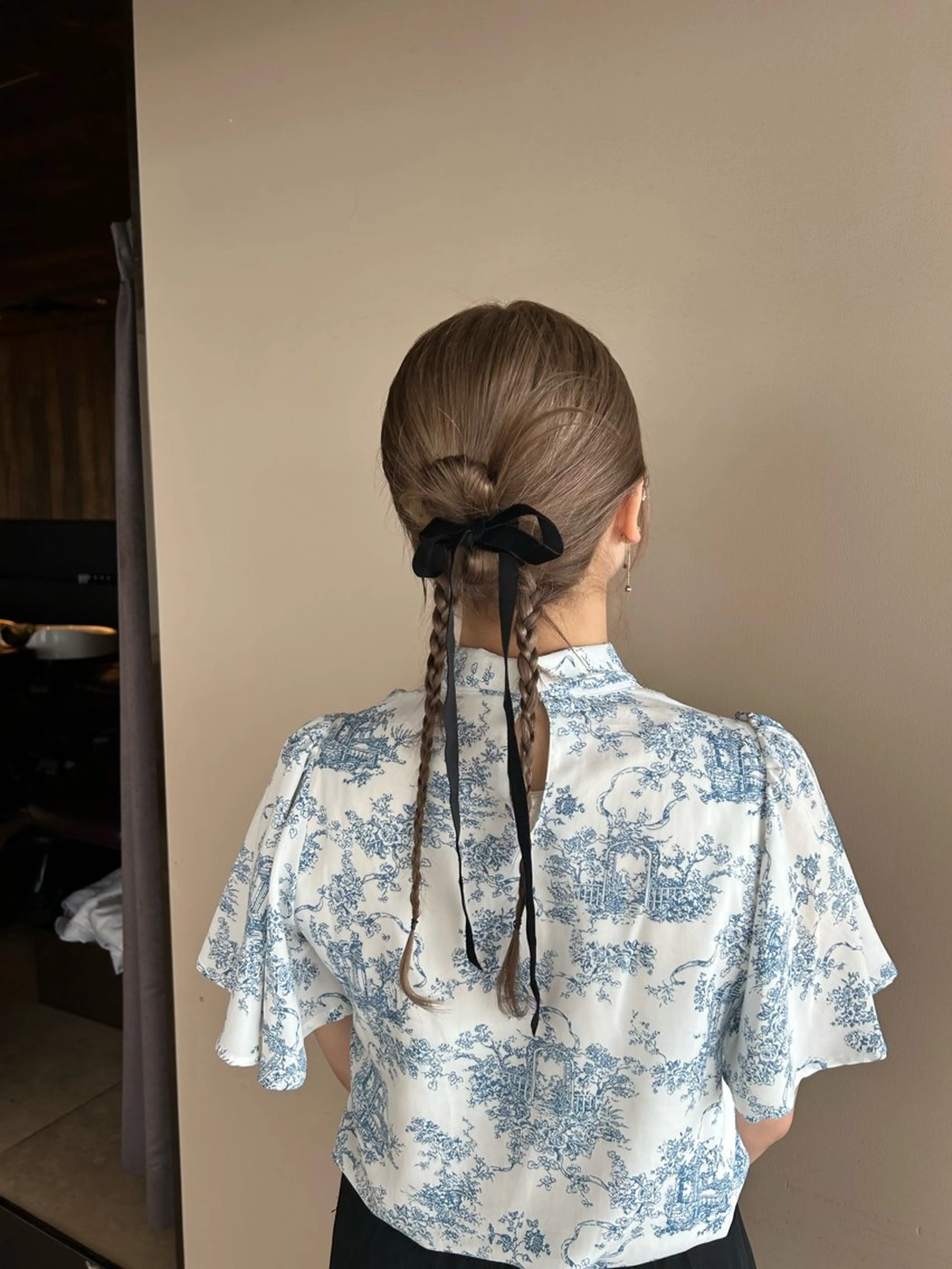 ロング 韓国ヘア/顔周り ヘアセット/加藤優里のヘアスタイル