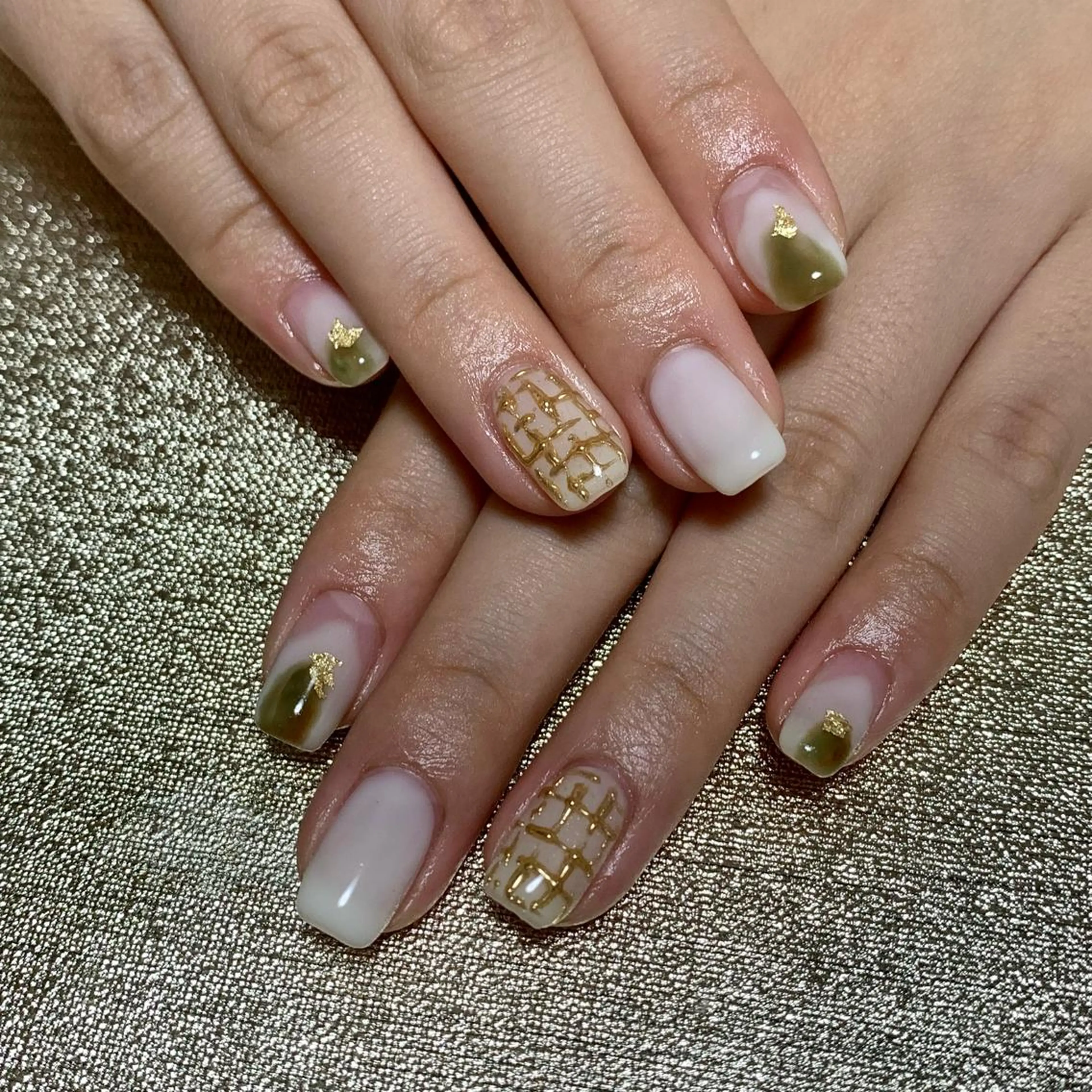 ネイル ニュアンスネイル ハンドネイル 斉藤 姫乃のネイルデザイン