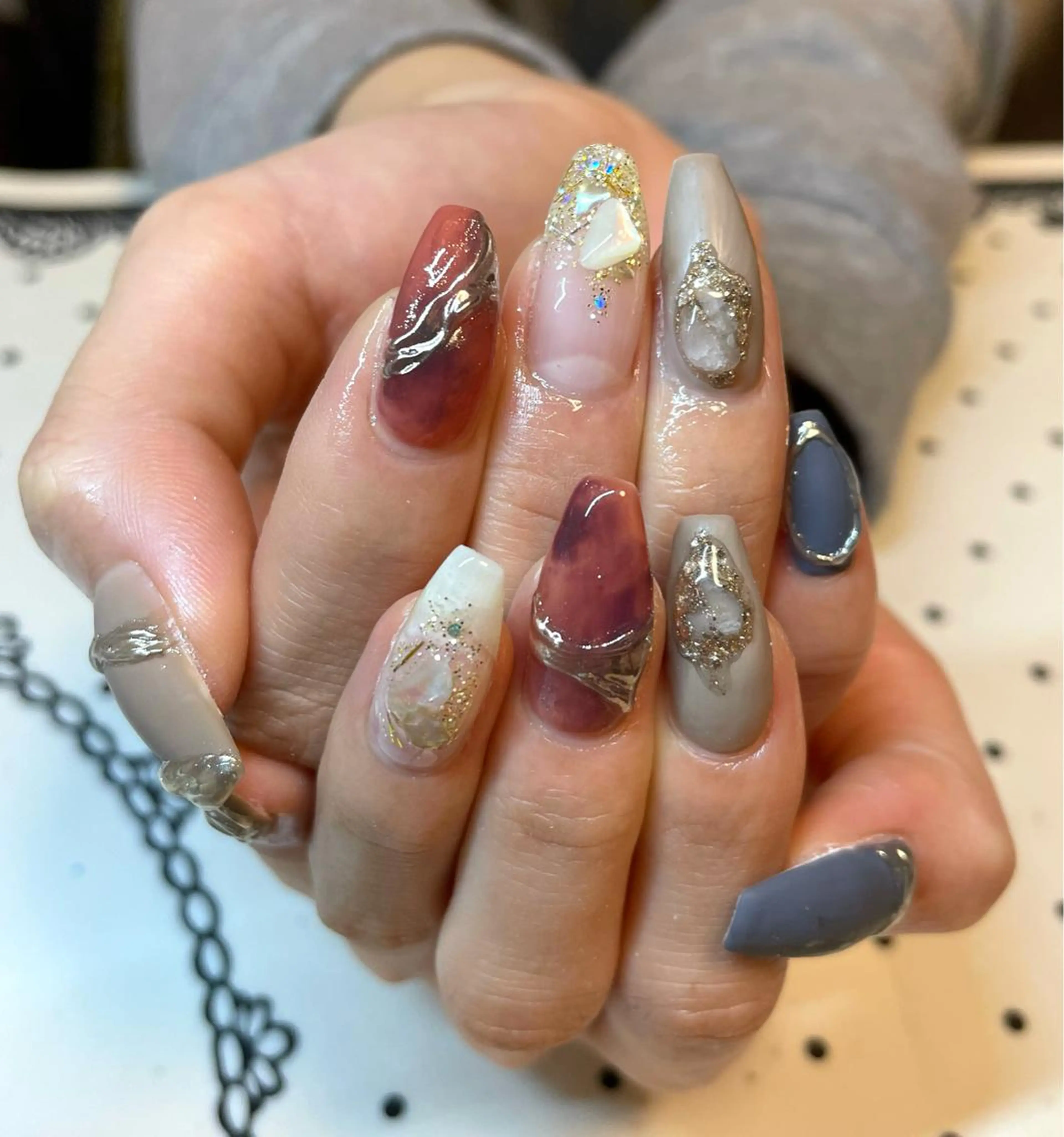ネイル ハンドネイル nailsalon sugarr所属・nailist cocoのネイルデザイン