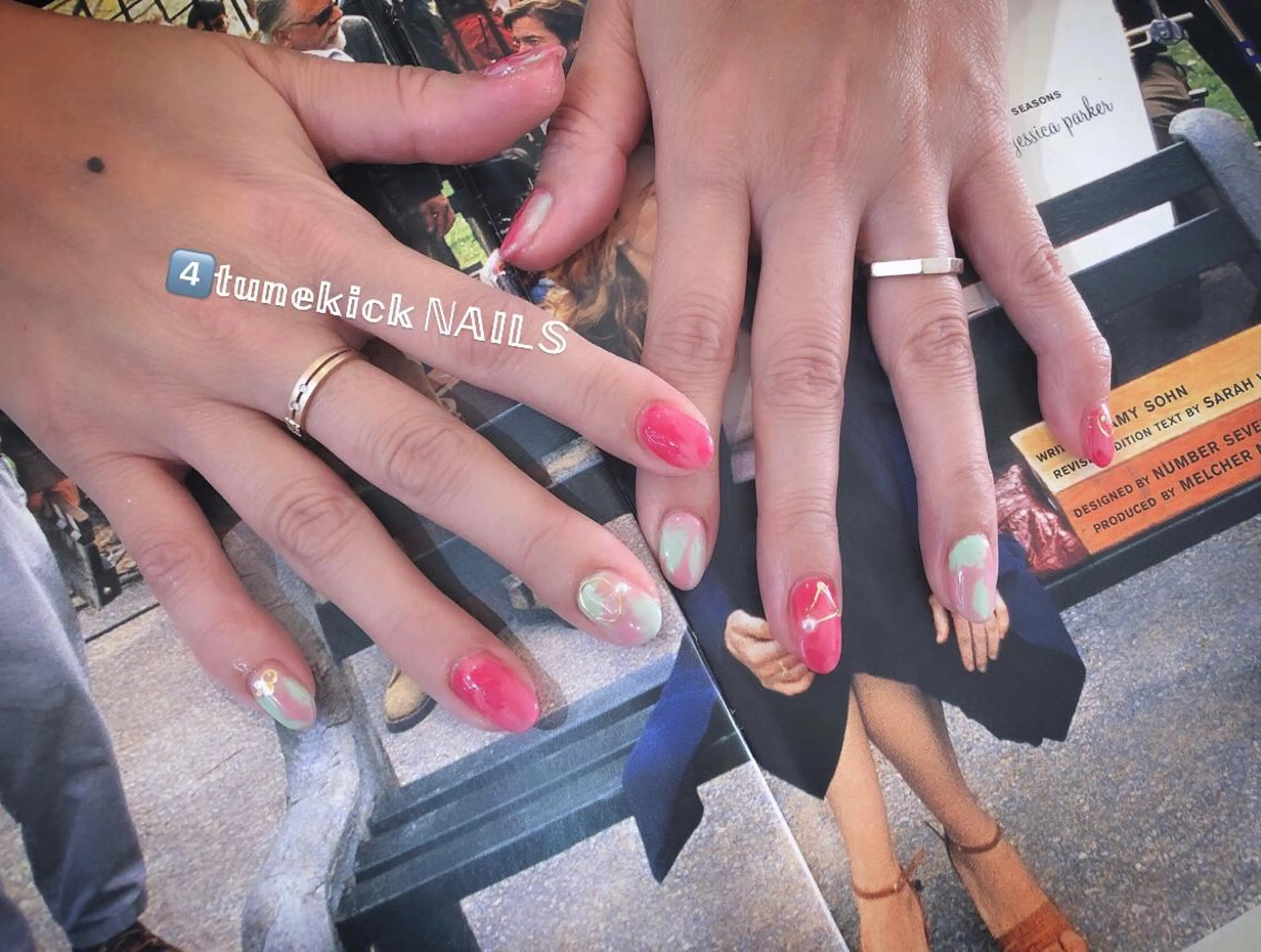 ネイル 4tunekick NAILS(フォーチュンキックネイルズ)所属・光森 淳子のネイルデザイン