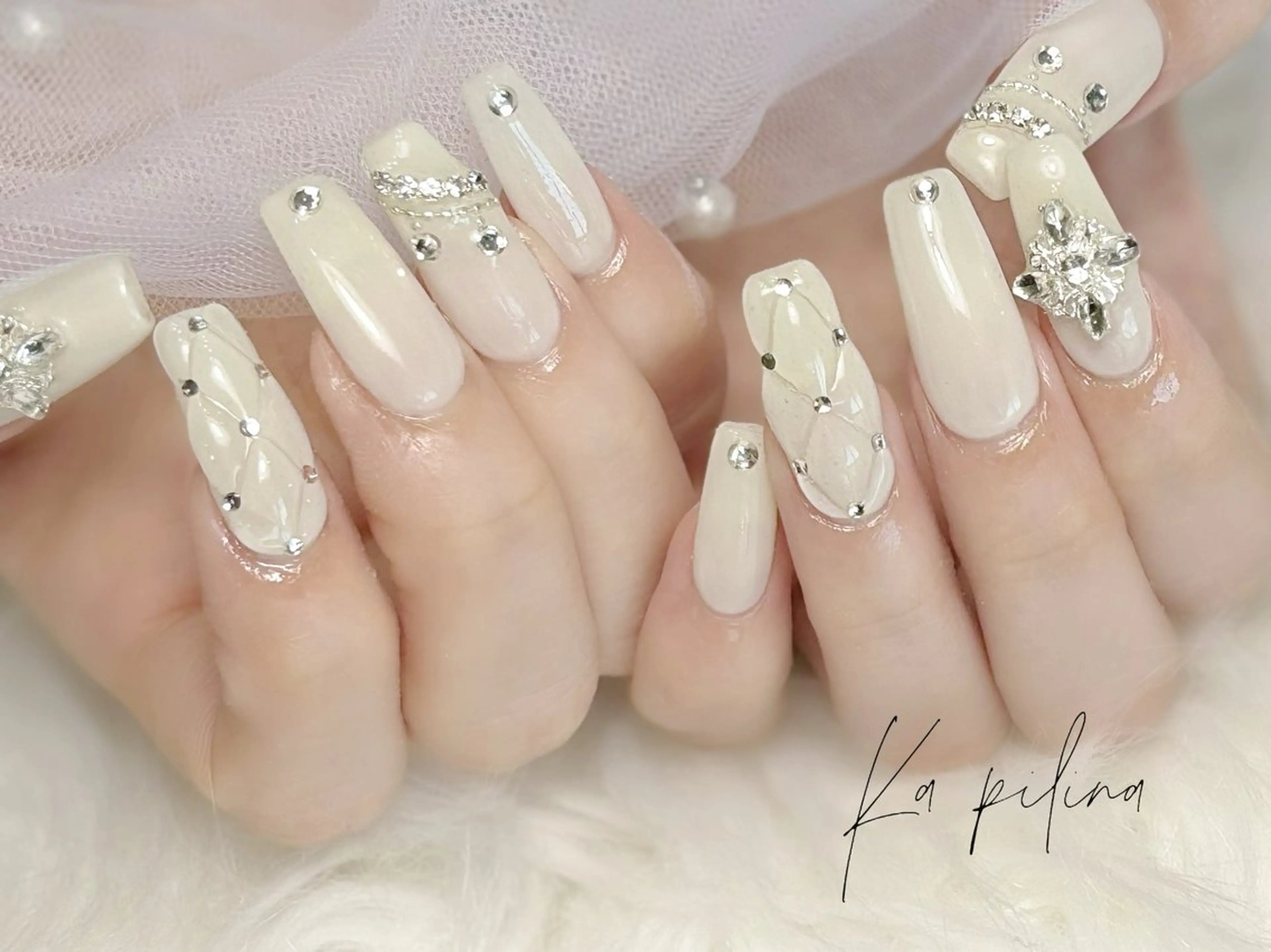 ネイル 持ち込み Ka pilina所属・♡プライベートサロン Ka pilina♡のネイルデザイン