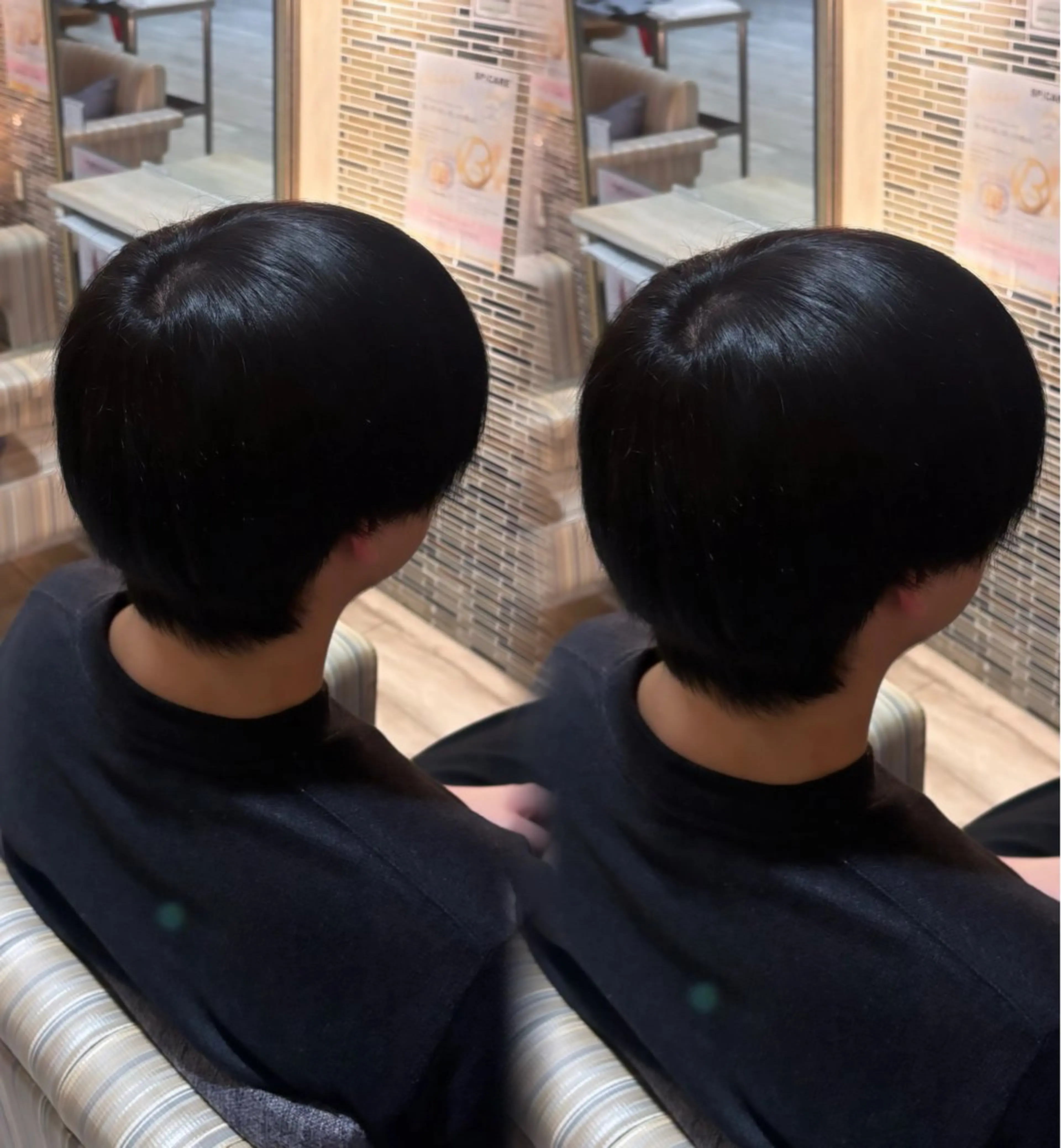 メンズ ヘアカラー 杉本 奈々美のヘアスタイル