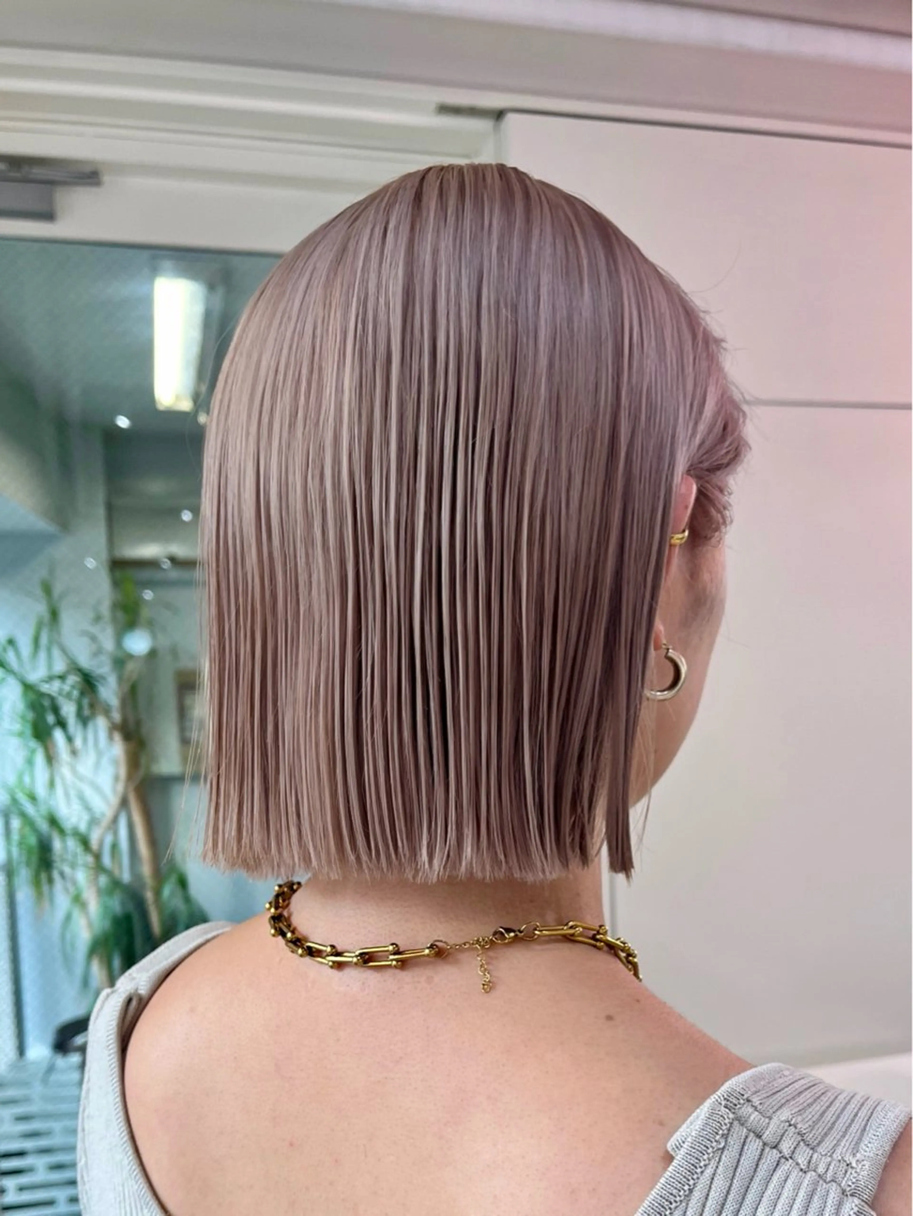 ショート ハイトーン×デザイン 似合わせ/Yoheiのヘアスタイル