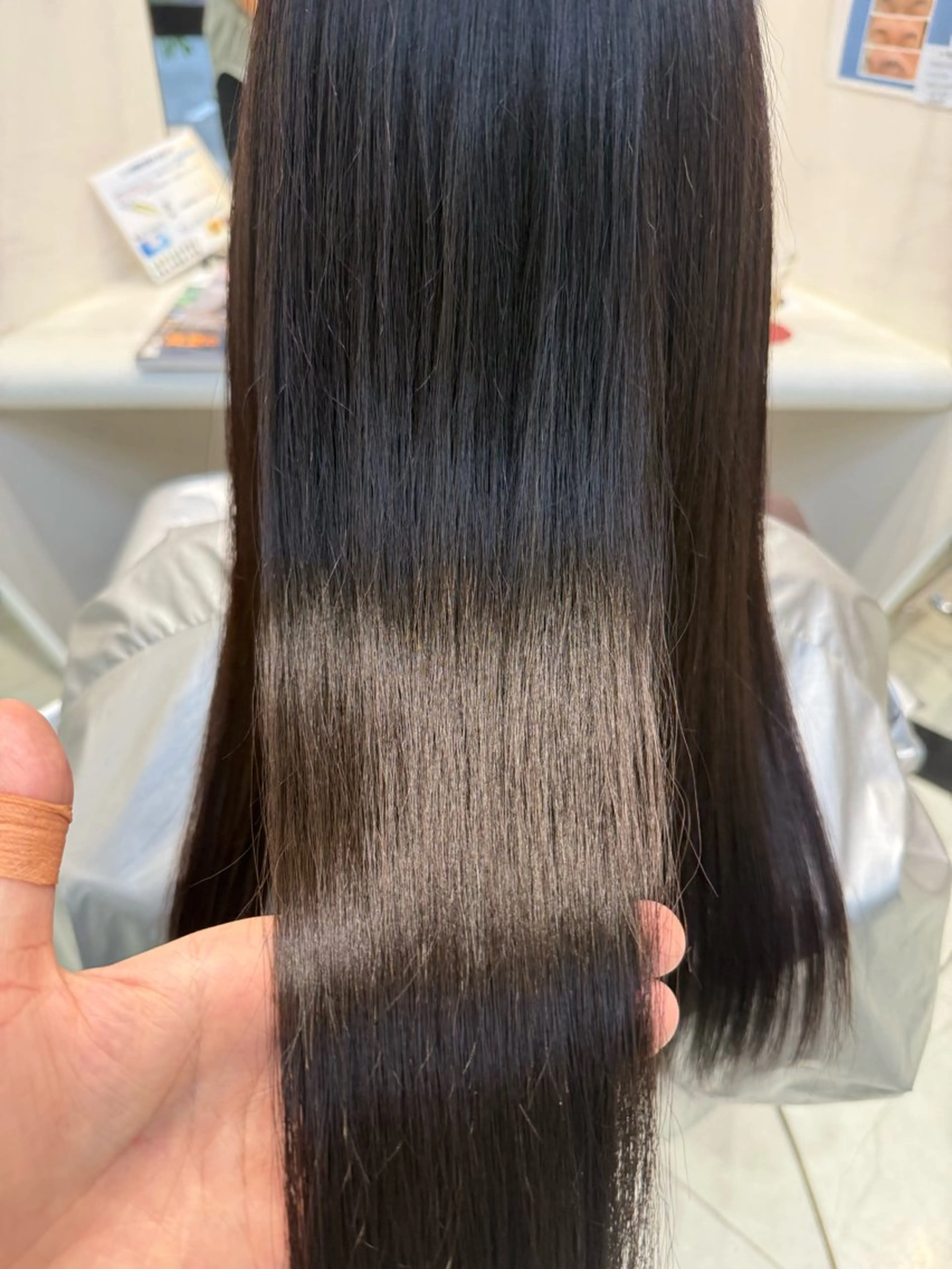 セミロング Queen's  gate昭和所属・藤原 亮太のヘアスタイル