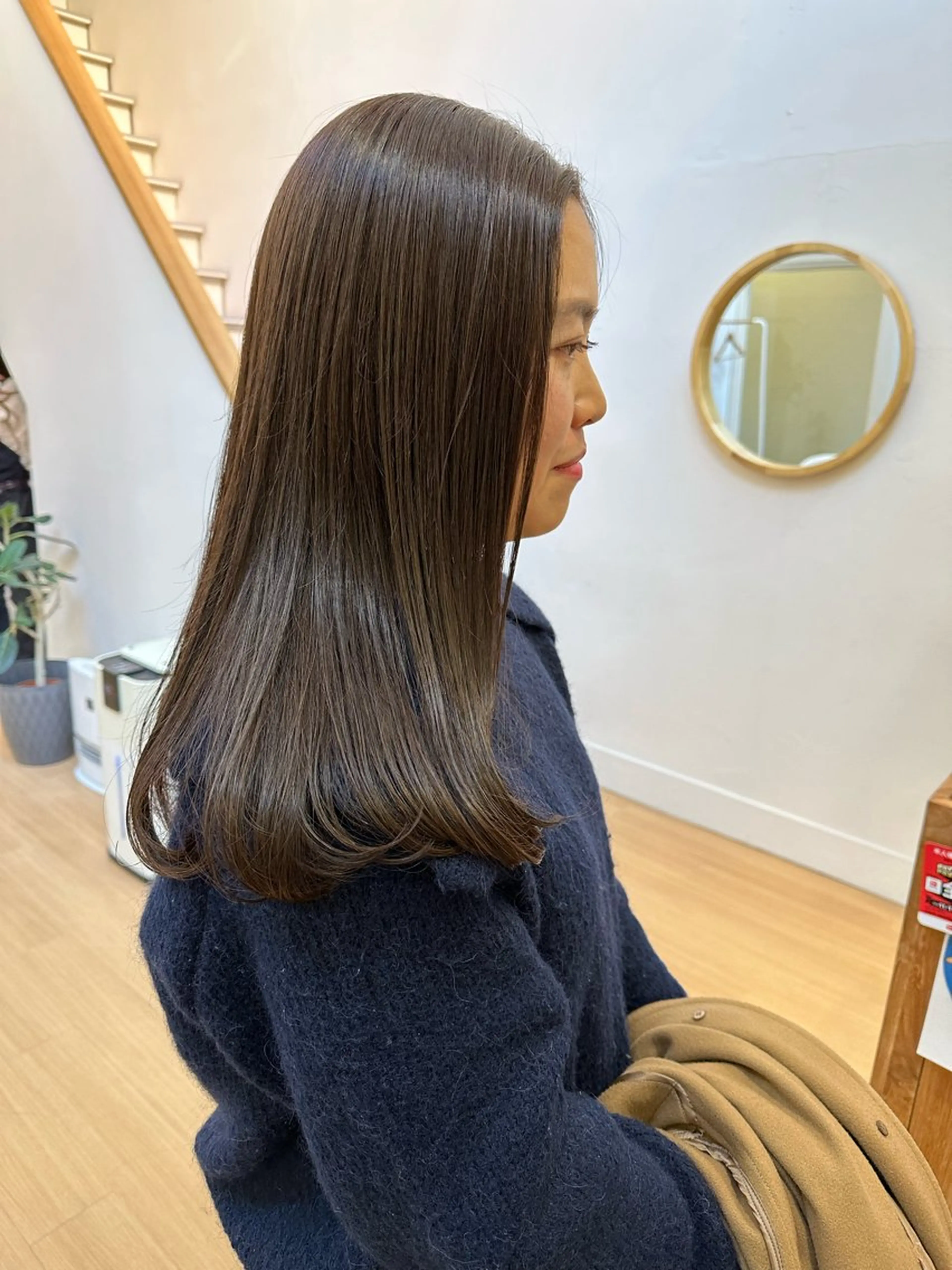 ロング カラー ブラウンカラー luve heart's And Be  minamisemba所属・脇坂 佳世の眉毛・アイブロウイメージ