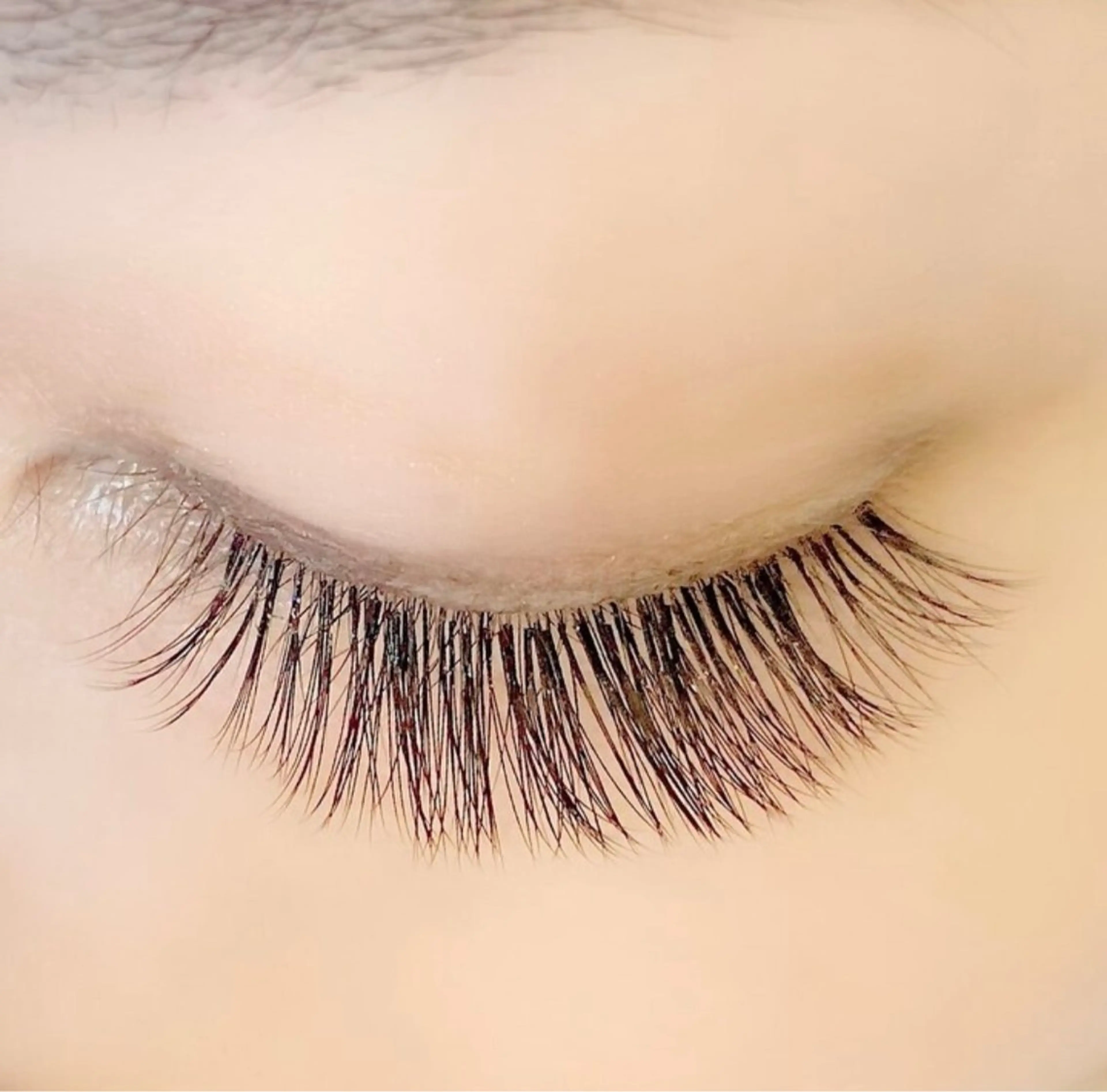 新規オフ込み上質なフラットラッシュ160本.¥6500円.本来のマツエクより軽くて違和感なしの写真