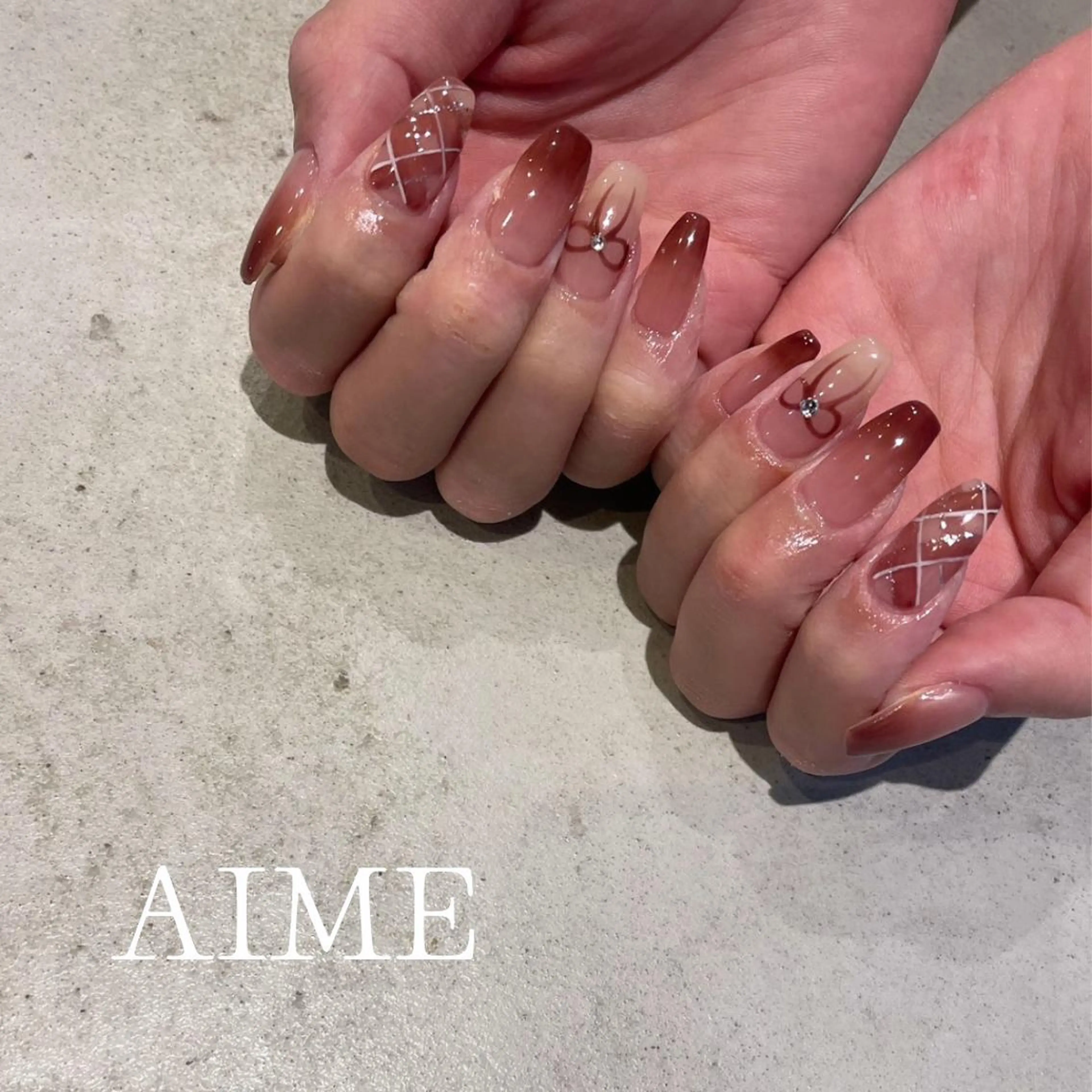 ネイル ハンドネイル AIME （momo）のネイルデザイン