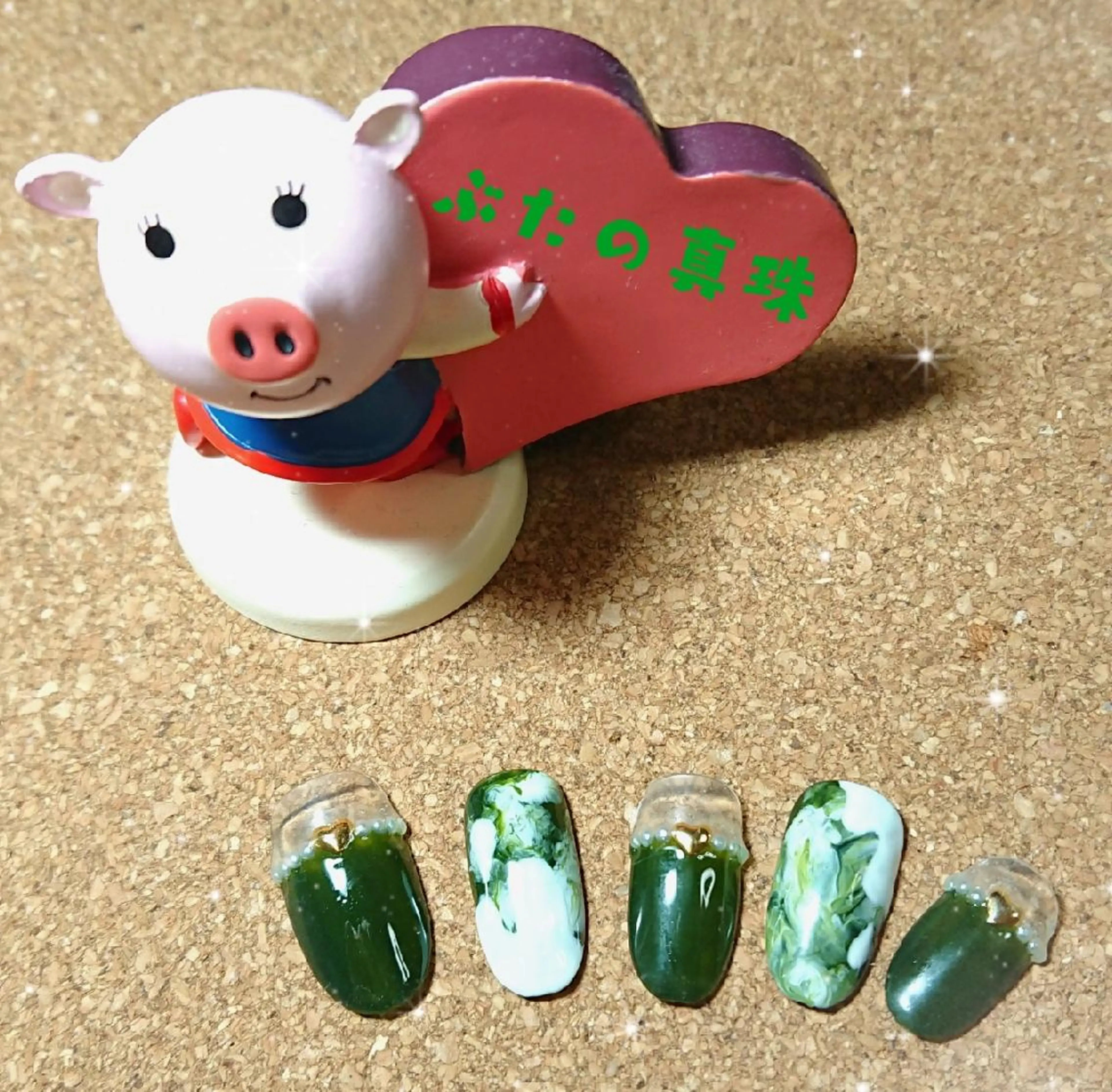 ネイル ハンドネイル 林 珠里のネイルデザイン