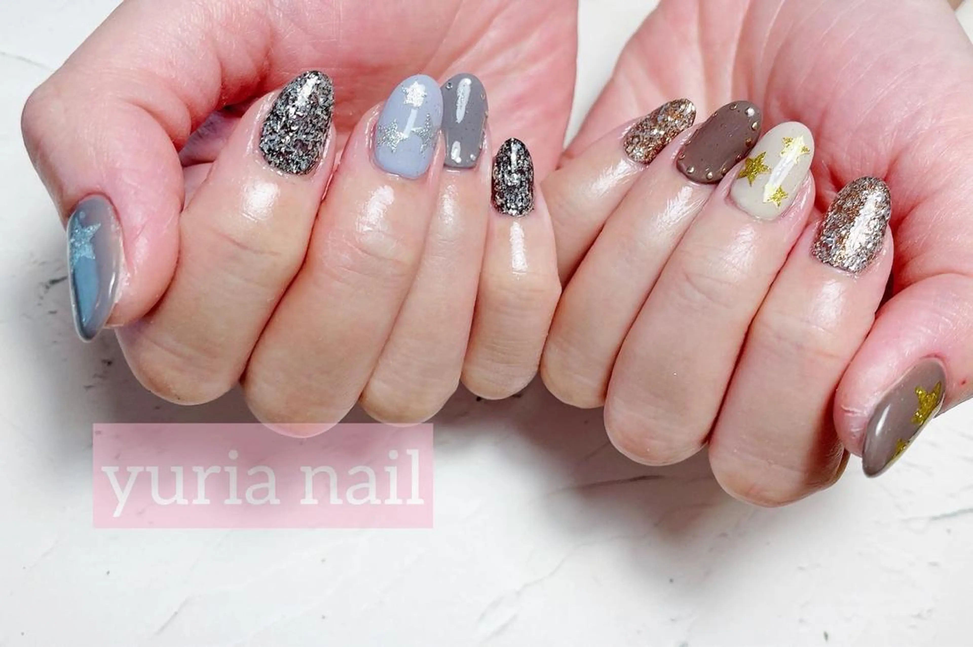 ネイル ジェルネイル 小林 ゆりあのネイルデザイン