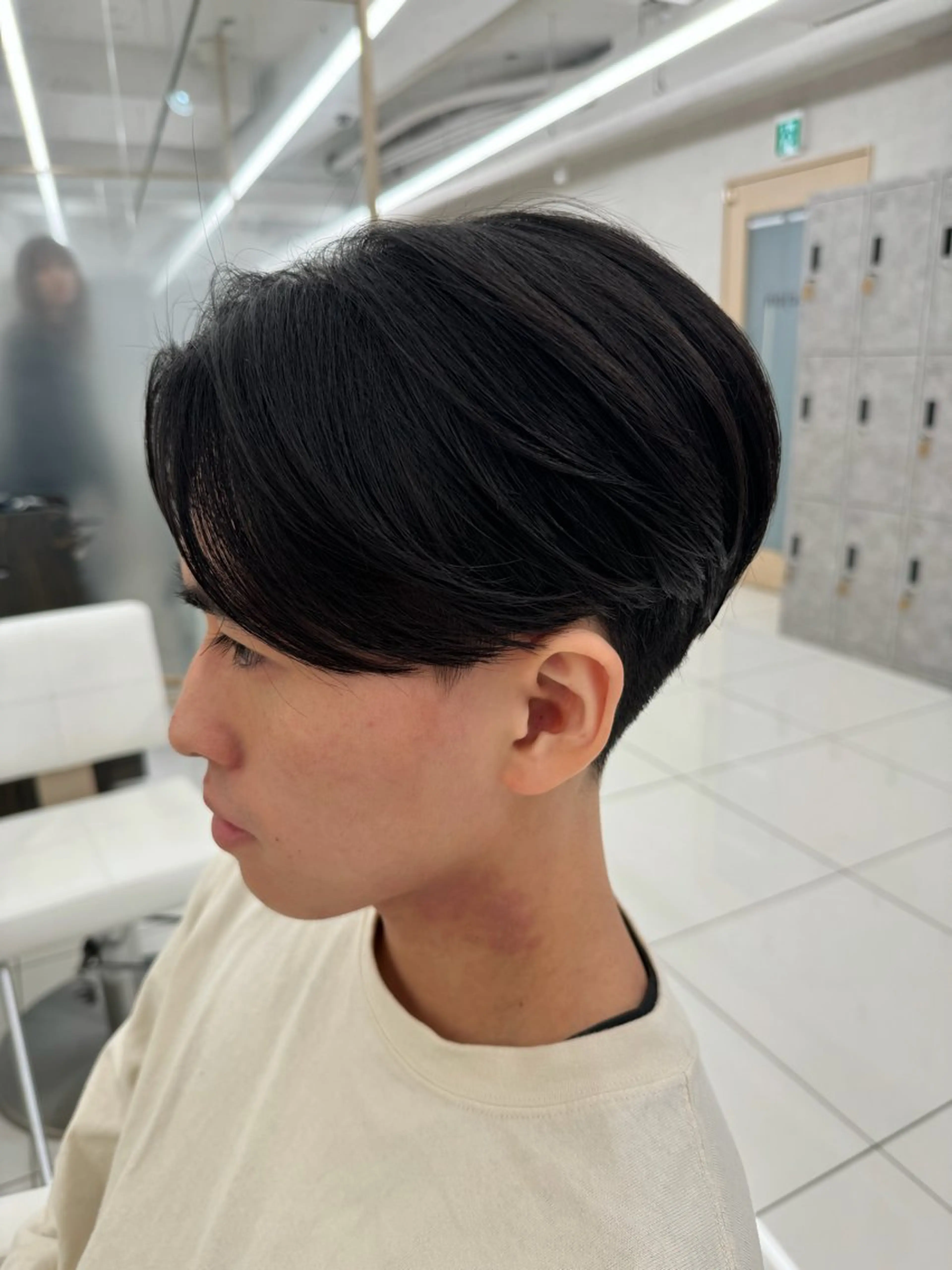 ショート メンズ カット 縮毛矯正 【メンズ縮毛矯正】 田中秀斗のヘアスタイル