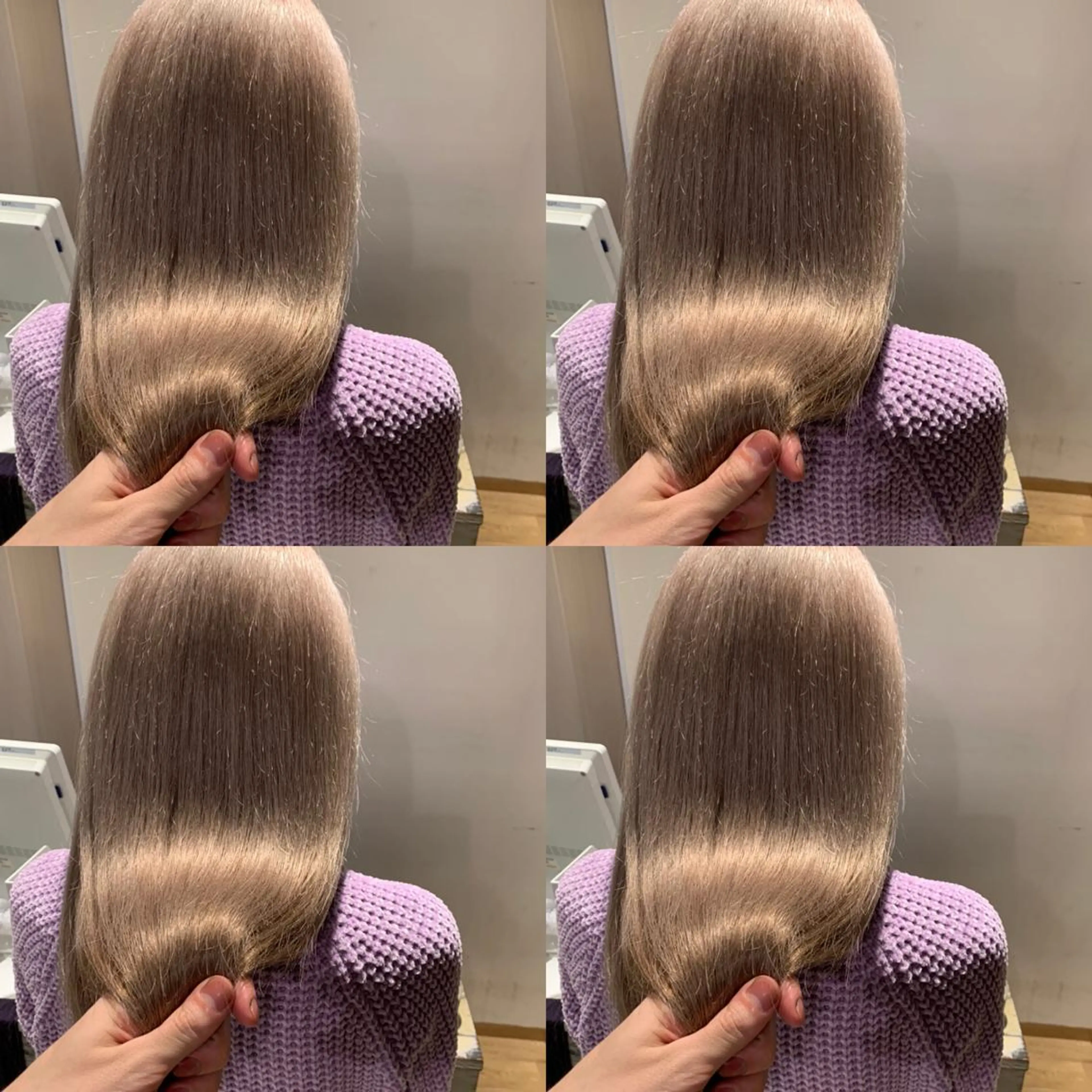 セミロング ✨髪質改善✖︎韓国 レイヤー✨ナカムラのヘアスタイル