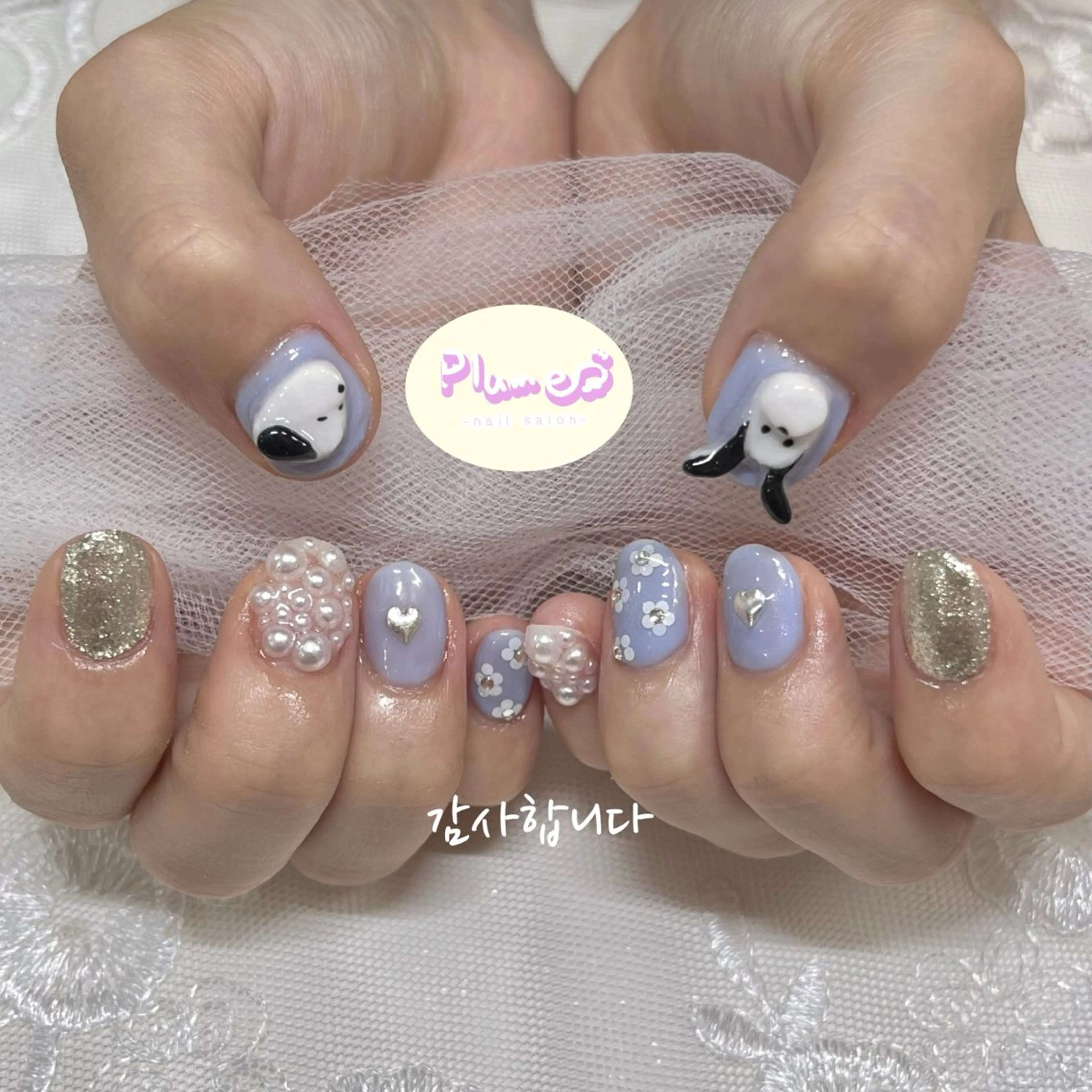 ネイル ハンドネイル plume nail ☆韓国ネイルのネイルデザイン