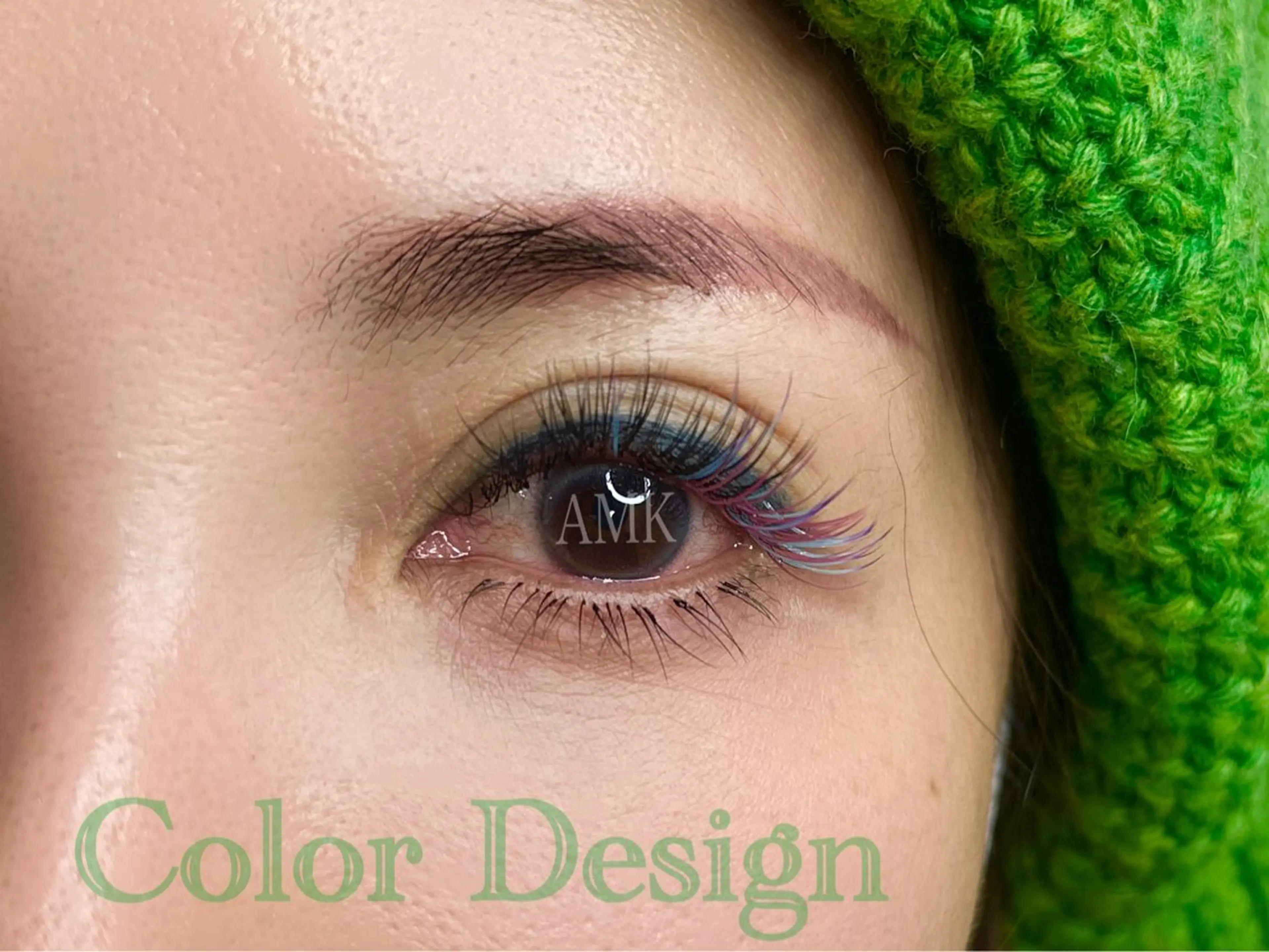 マツエク・マツパ 束感まつ毛 カラーマツエク フラットラッシュ パリジェンヌラッシュリフト まつげパーマ アベ カカのマツエク・マツパデザイン