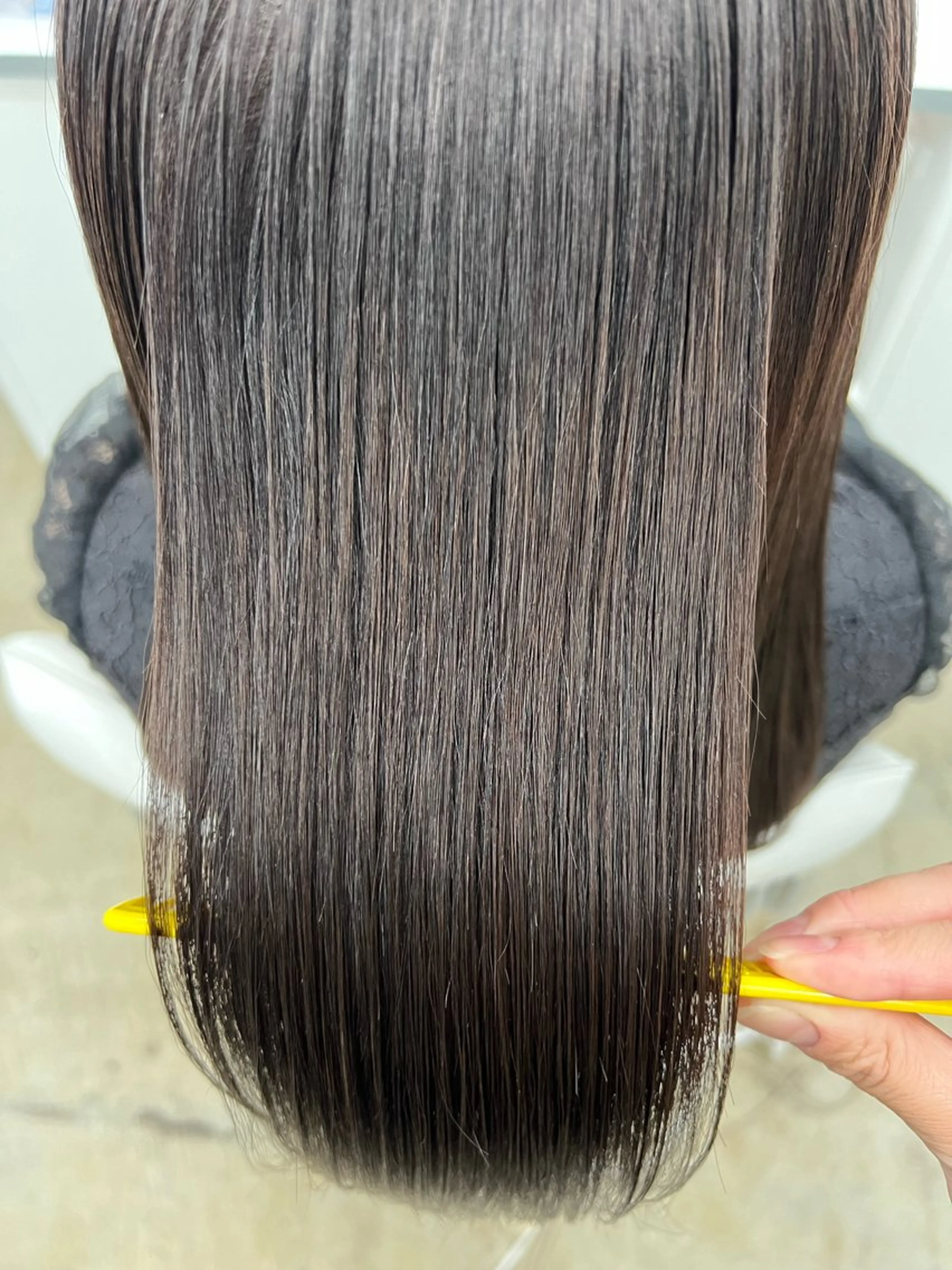 ロング 髪質改善 jjeno所属・kaN./ボブ /髪質改善ストレートのヘアスタイル