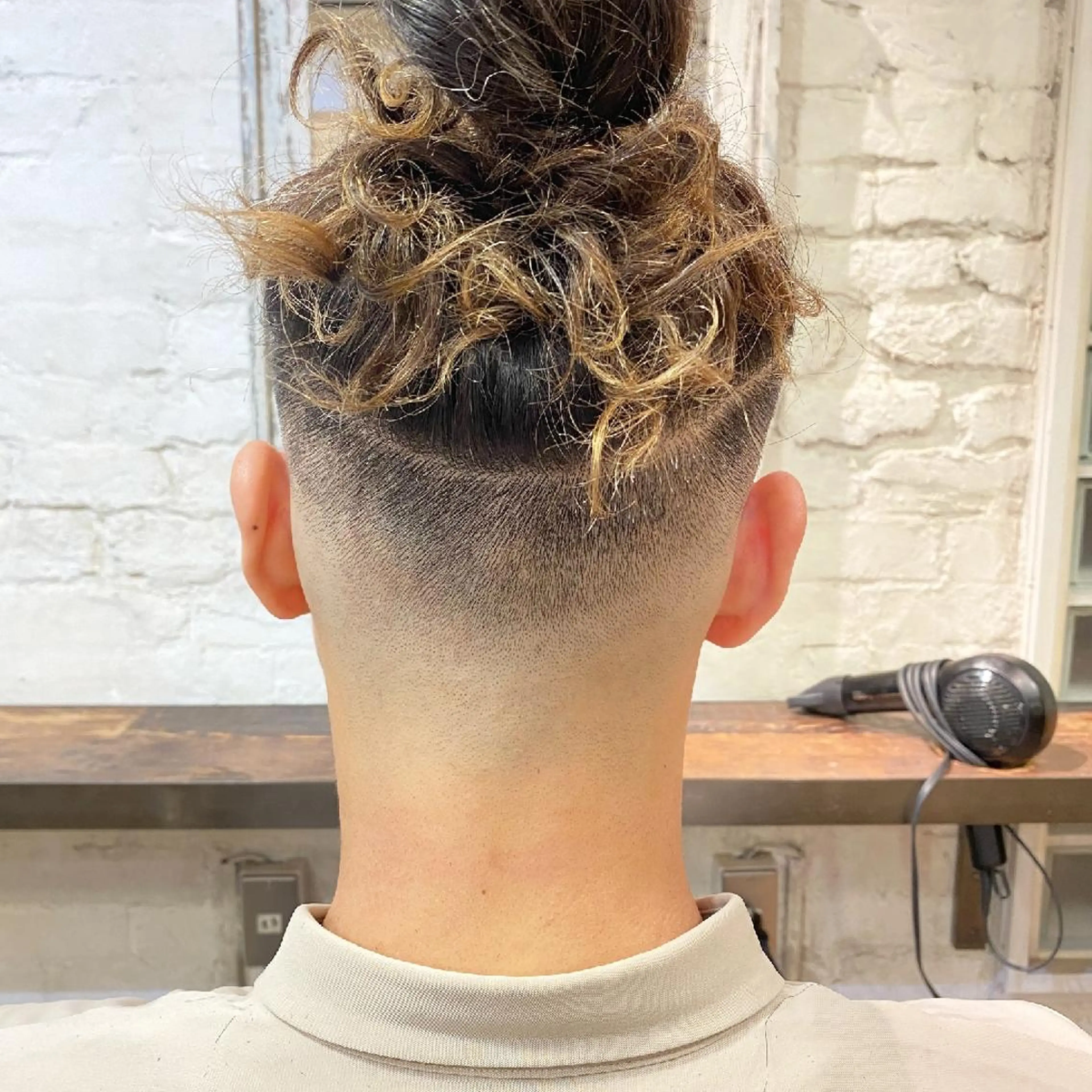 ショート メンズ カット Hair make ONE  008所属・メンズ/フェード/ バーバー/盛山大地のヘアスタイル