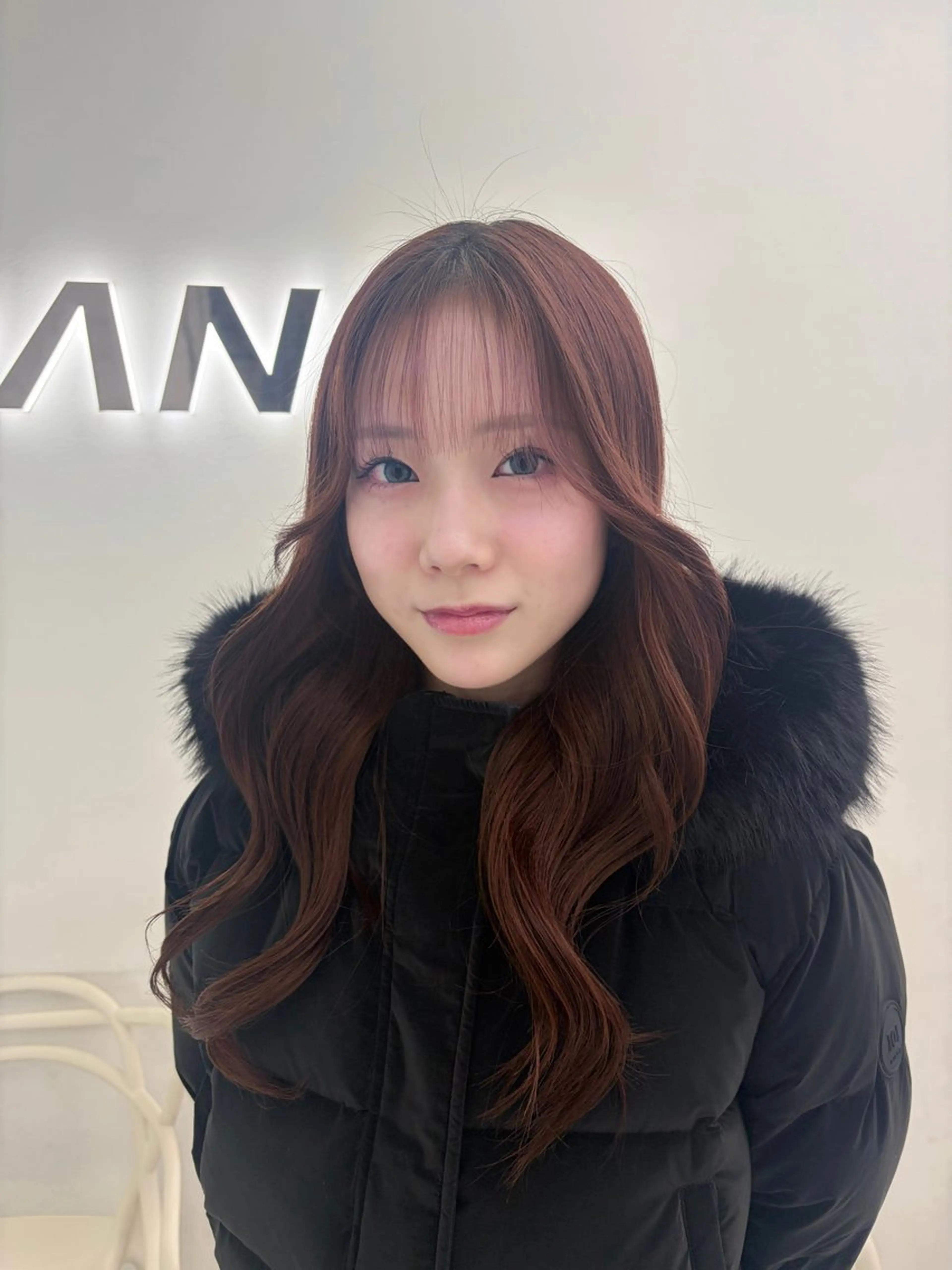 ヘアアレンジ girlな暖色ヘア 🪽🫧ハルナ🎀のヘアスタイル