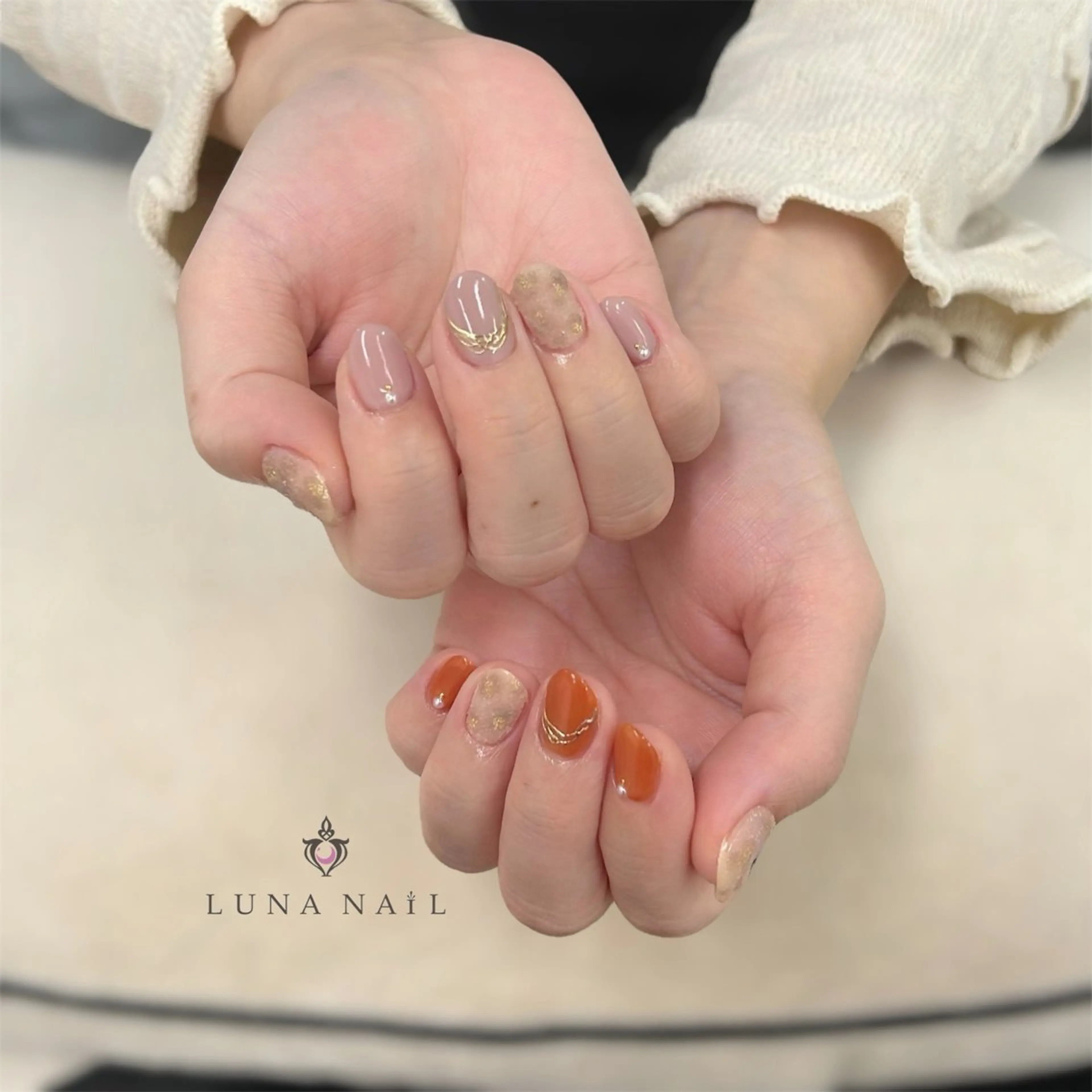 ネイル ハンドネイル アトリエ　ミモザ所属・いまむら あかりのネイルデザイン