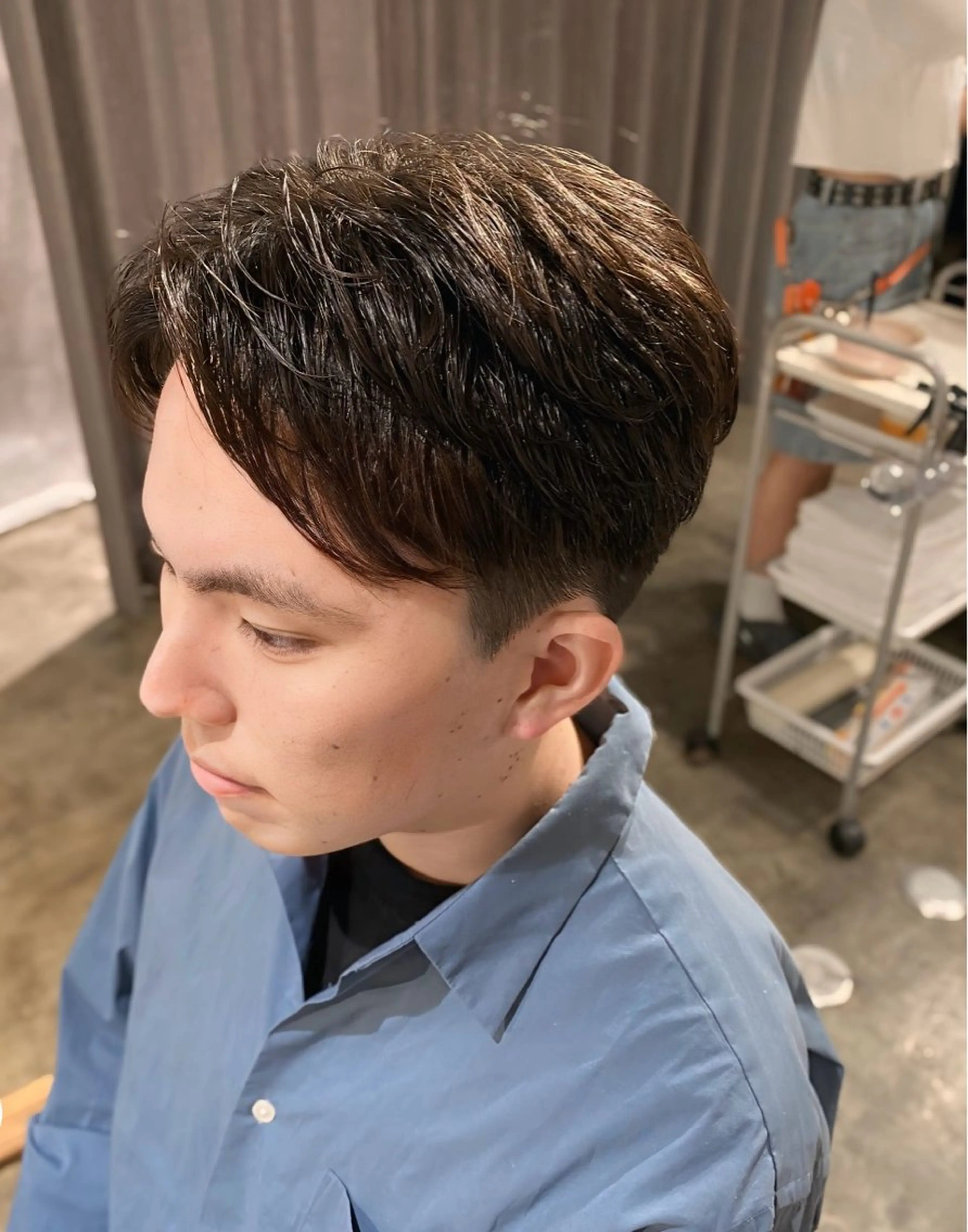 パーマ メンズ メンズパーマ メンズパーマ 特化/中川拓也のヘアスタイル