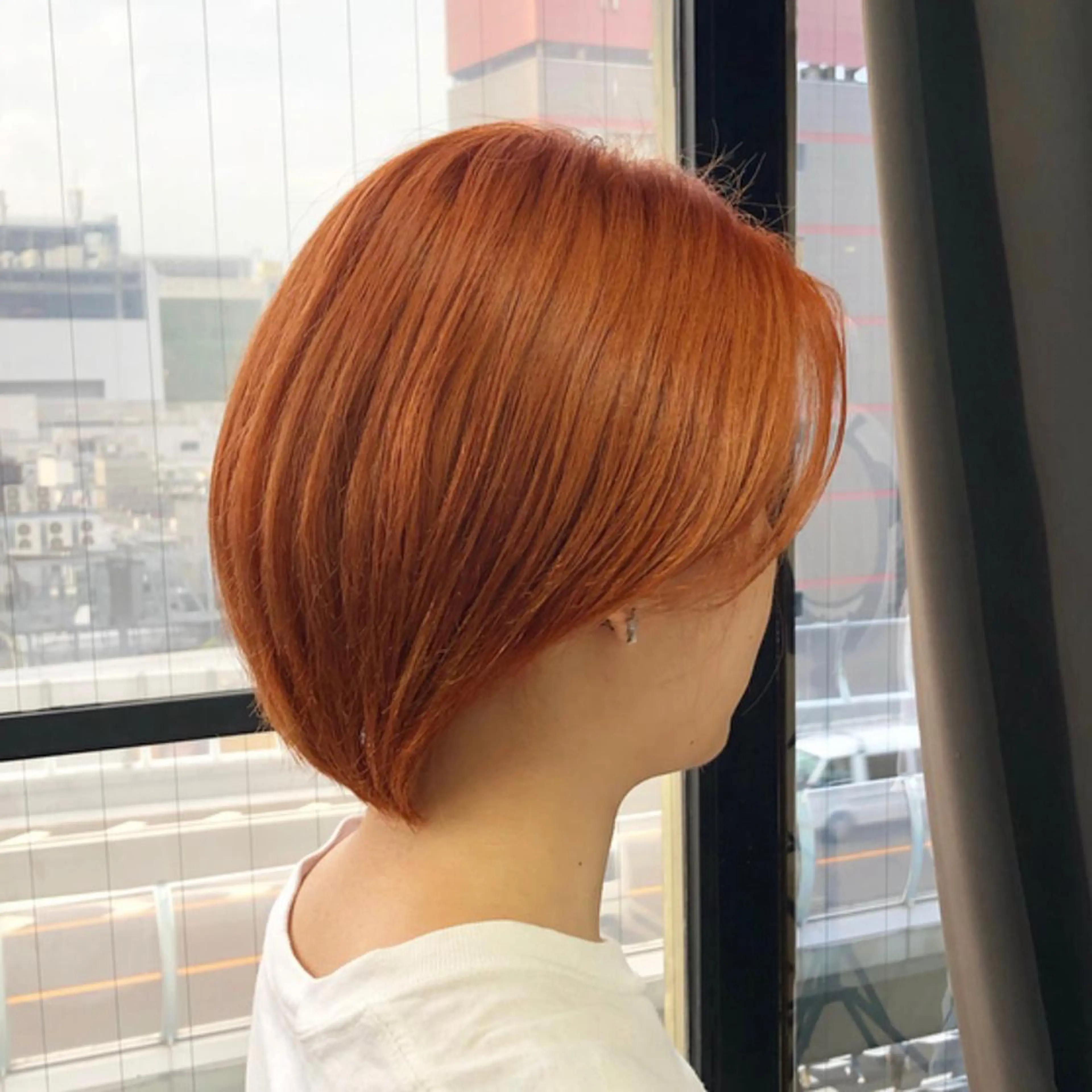 ショート カラー 韓国風ヘア MOE🐈‍⬛🎀 エクステ/ワンホンのヘアスタイル