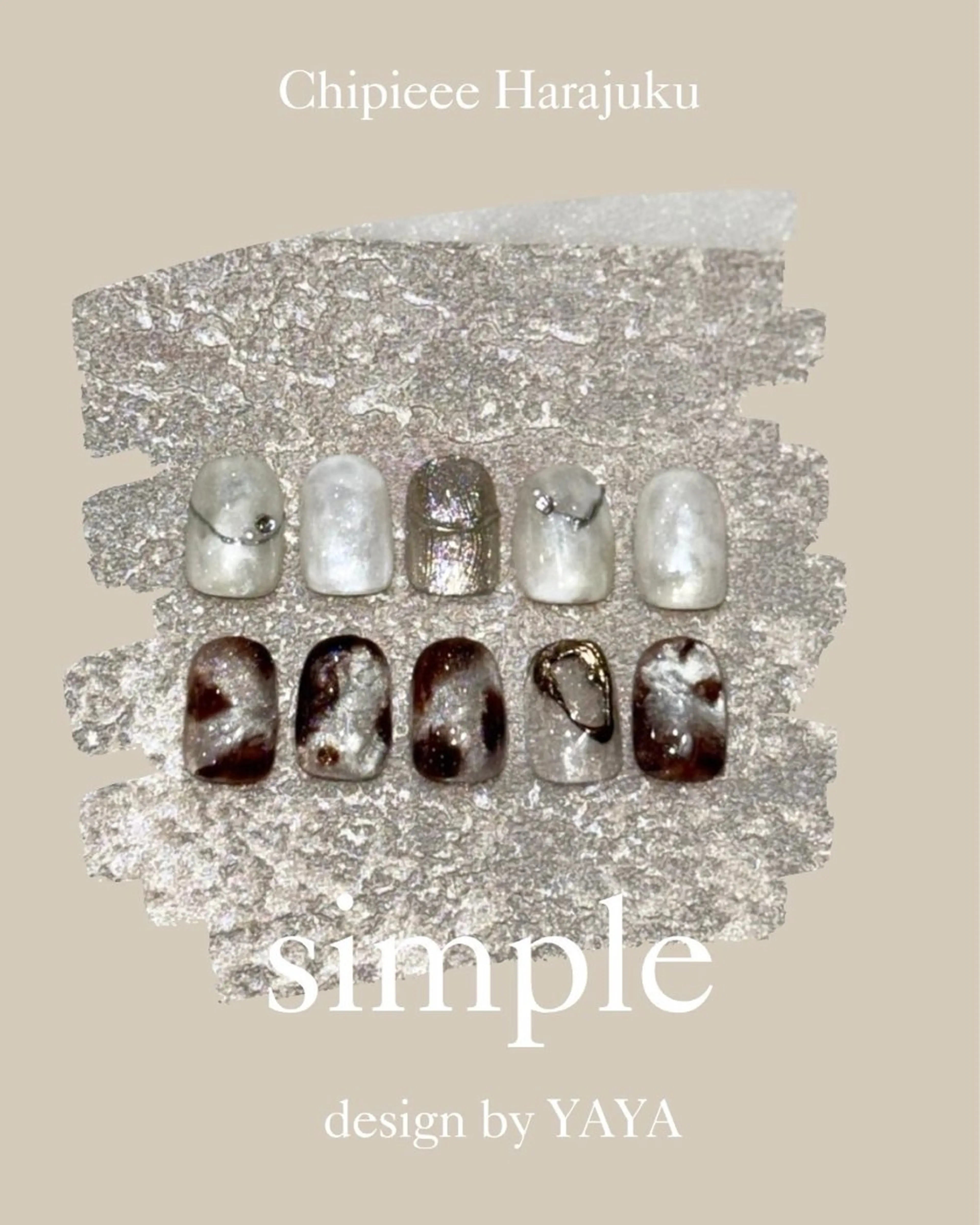 ネイル ハンドネイル Chipieee yayaのネイルデザイン