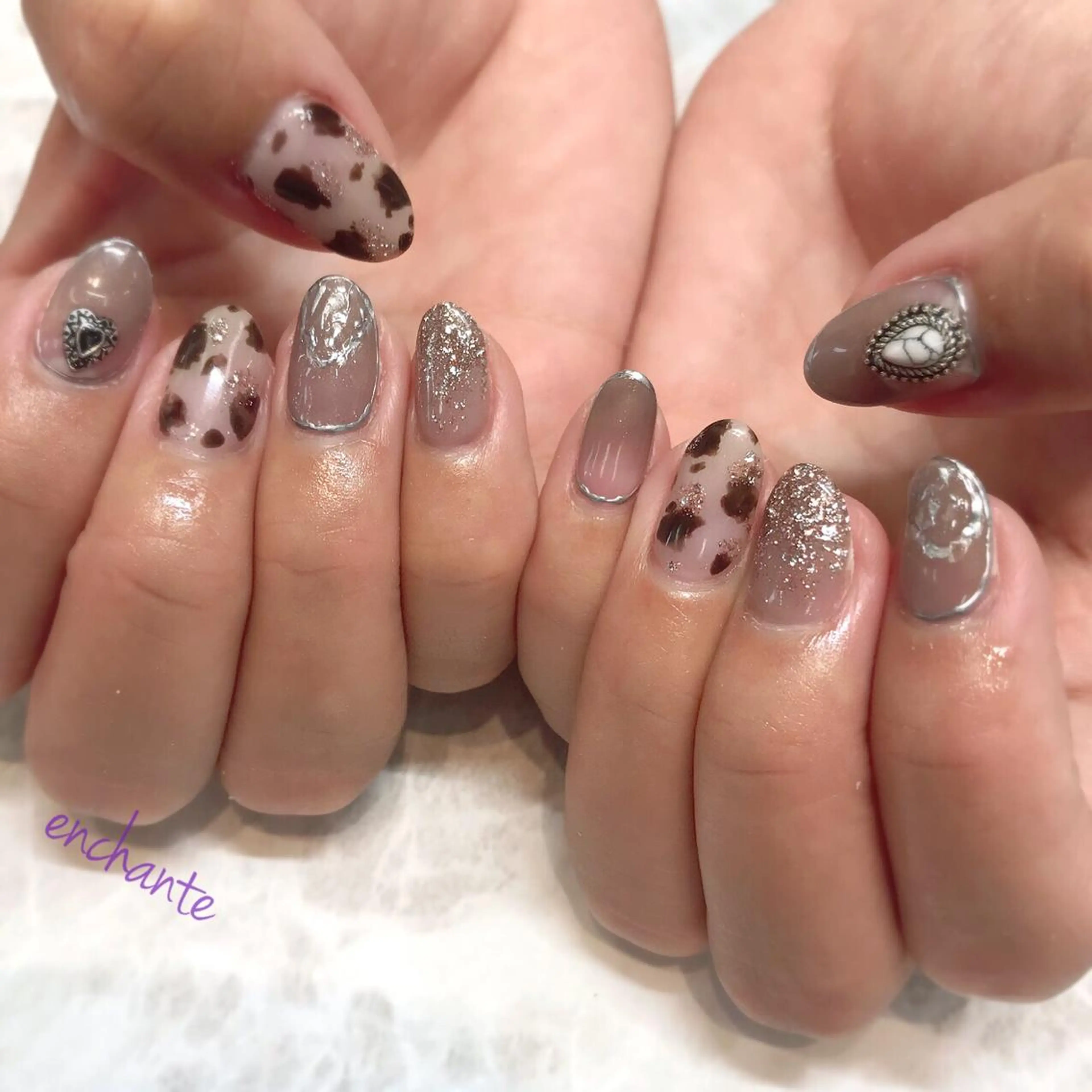 ネイル アンシャンテ所属・enchante 自由が丘のネイルデザイン