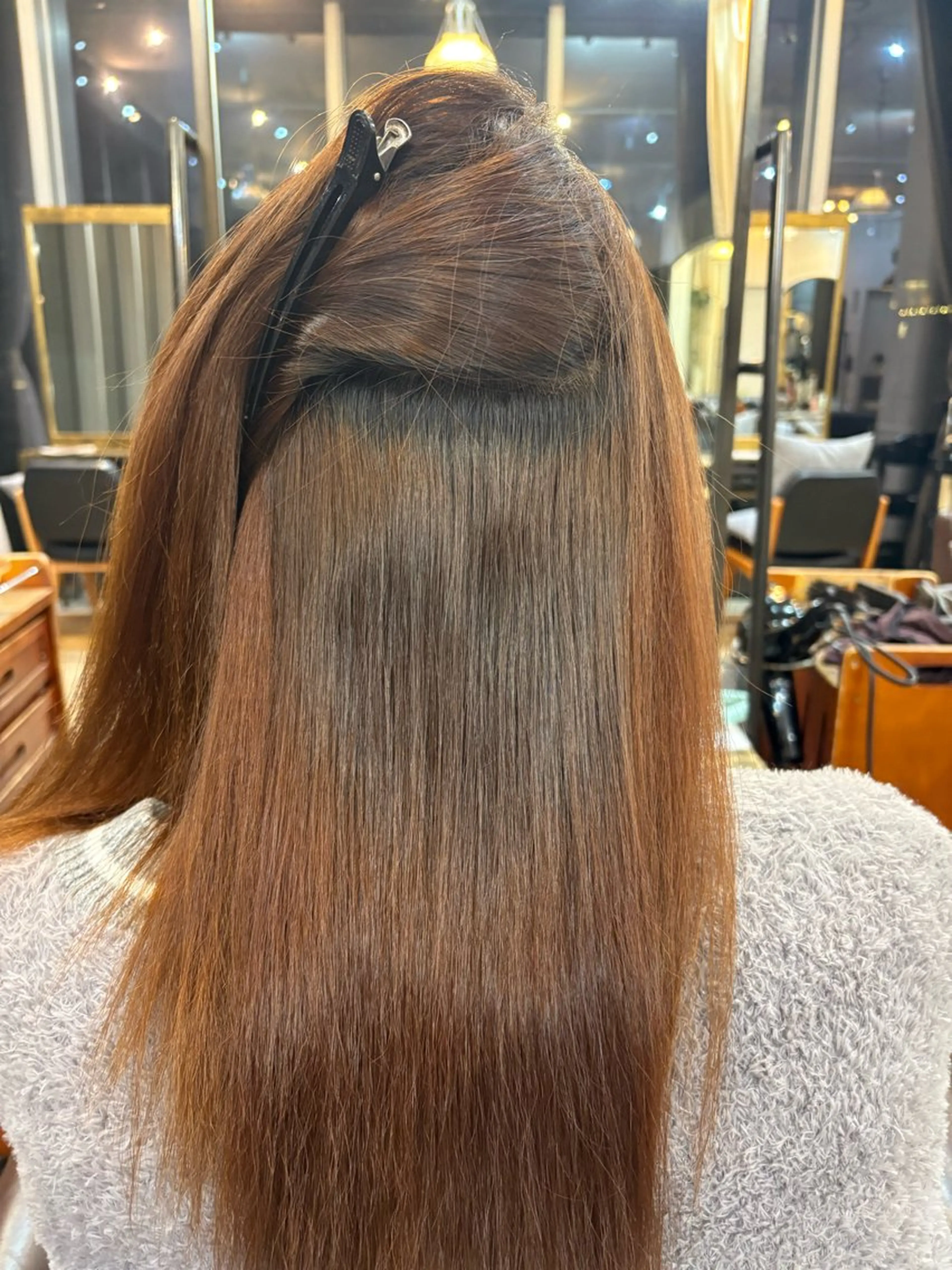 ロング 縮毛矯正 縮毛矯正 縮毛矯正/ 銀座/カイのヘアスタイル