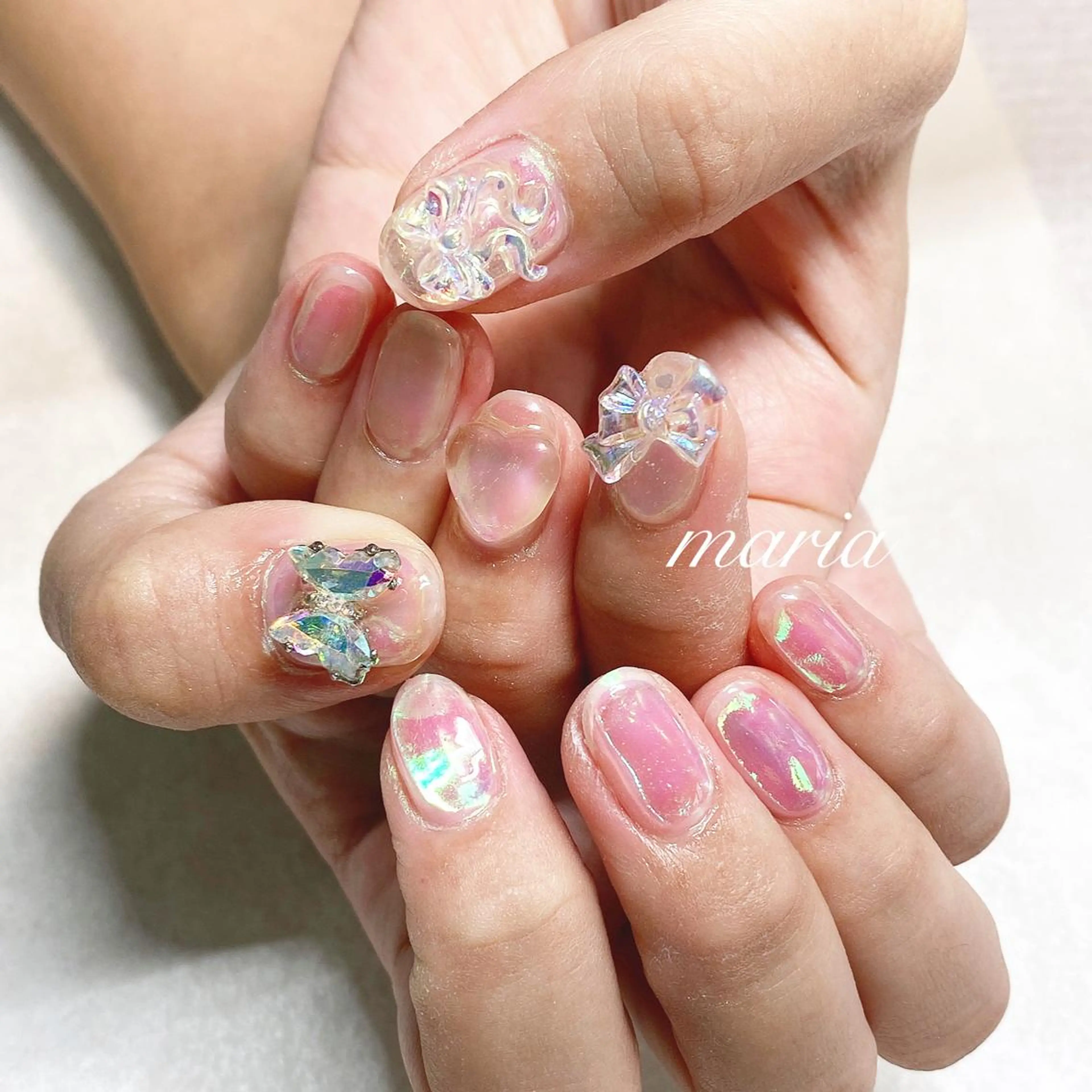 ネイル 持ち込み Beloved Mariaのネイルデザイン