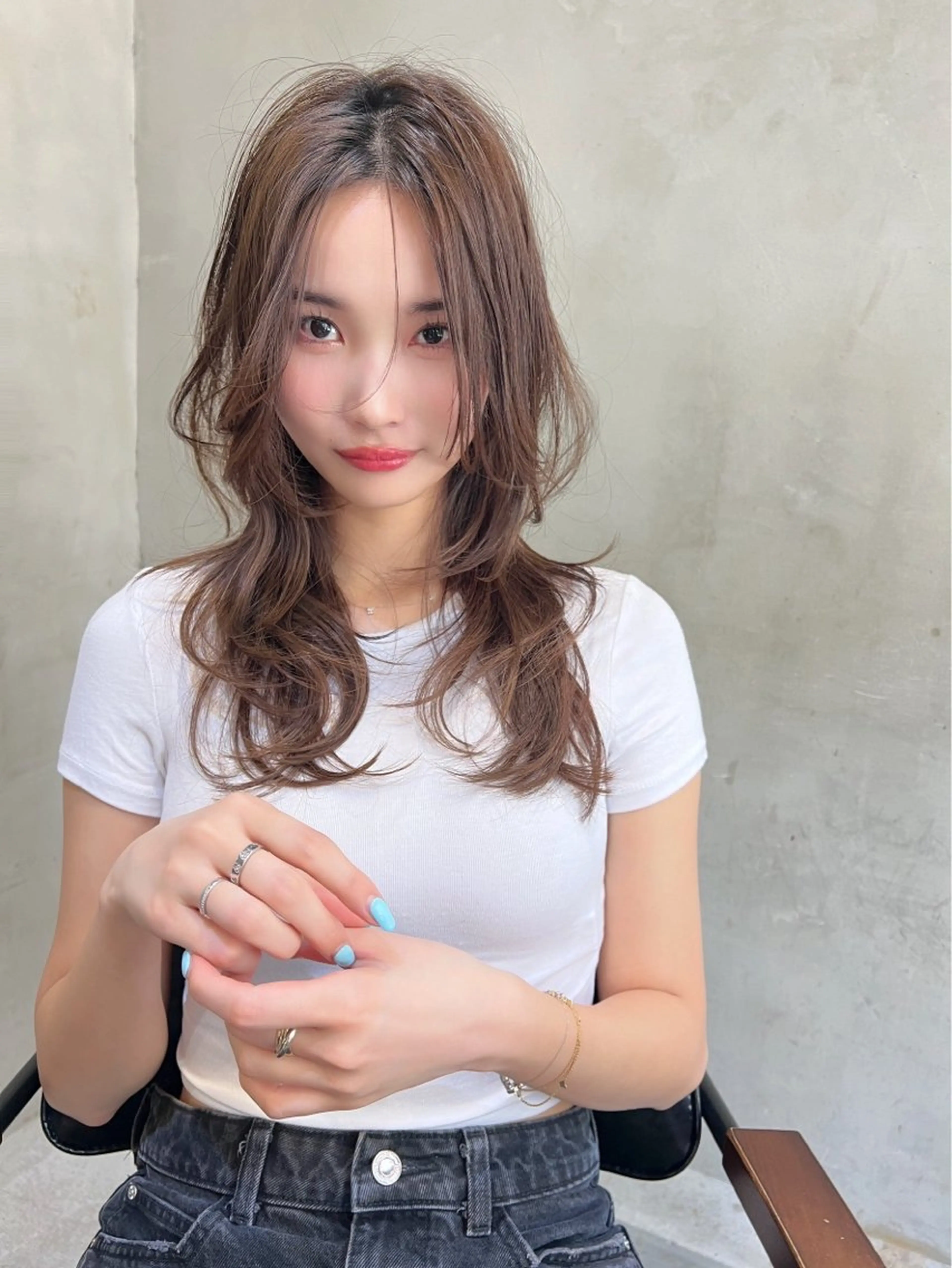 ロング 透明感カラー/ 髪質改善/ねねのヘアスタイル