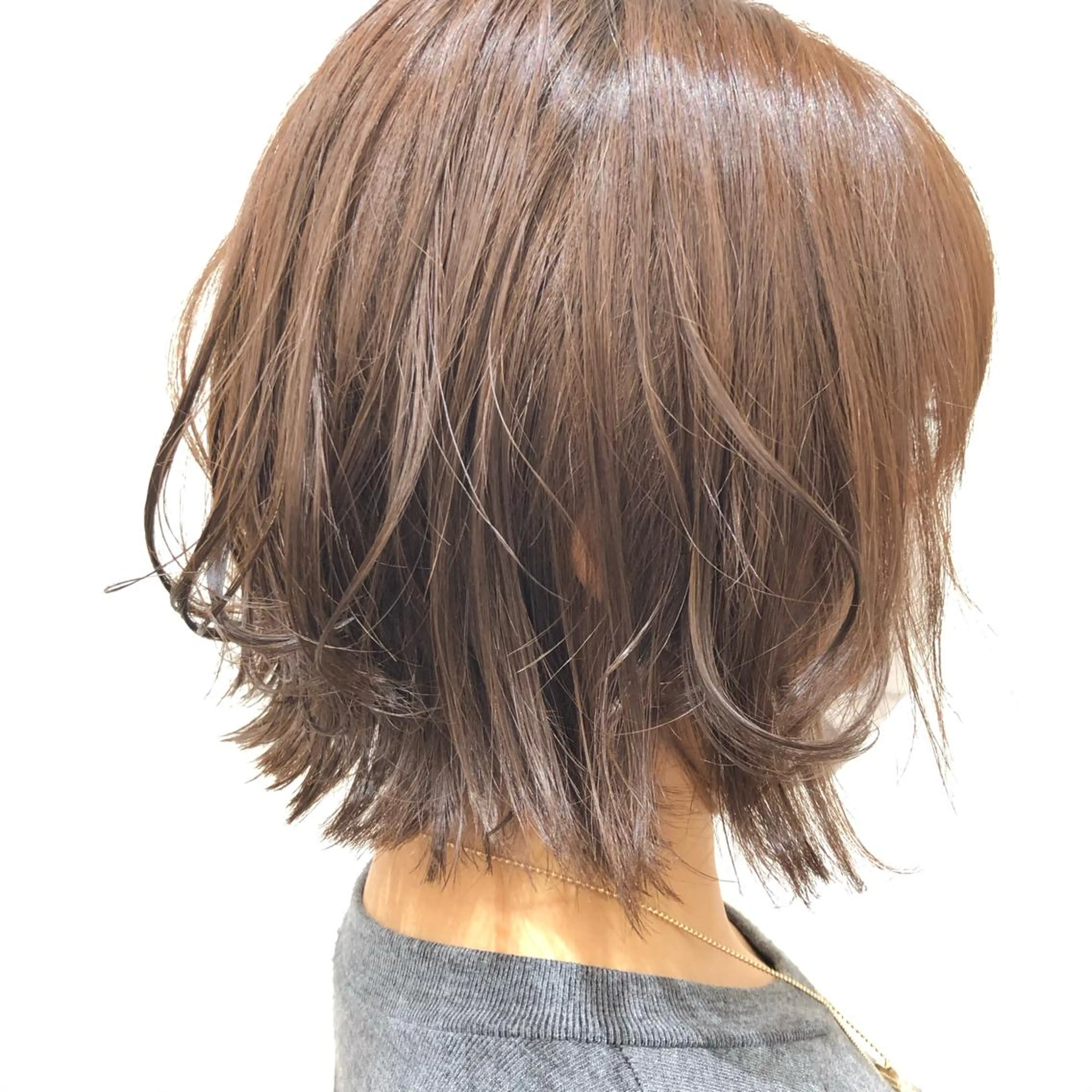 ミディアム カラー 髪質改善専門 いしだあきひろのヘアスタイル