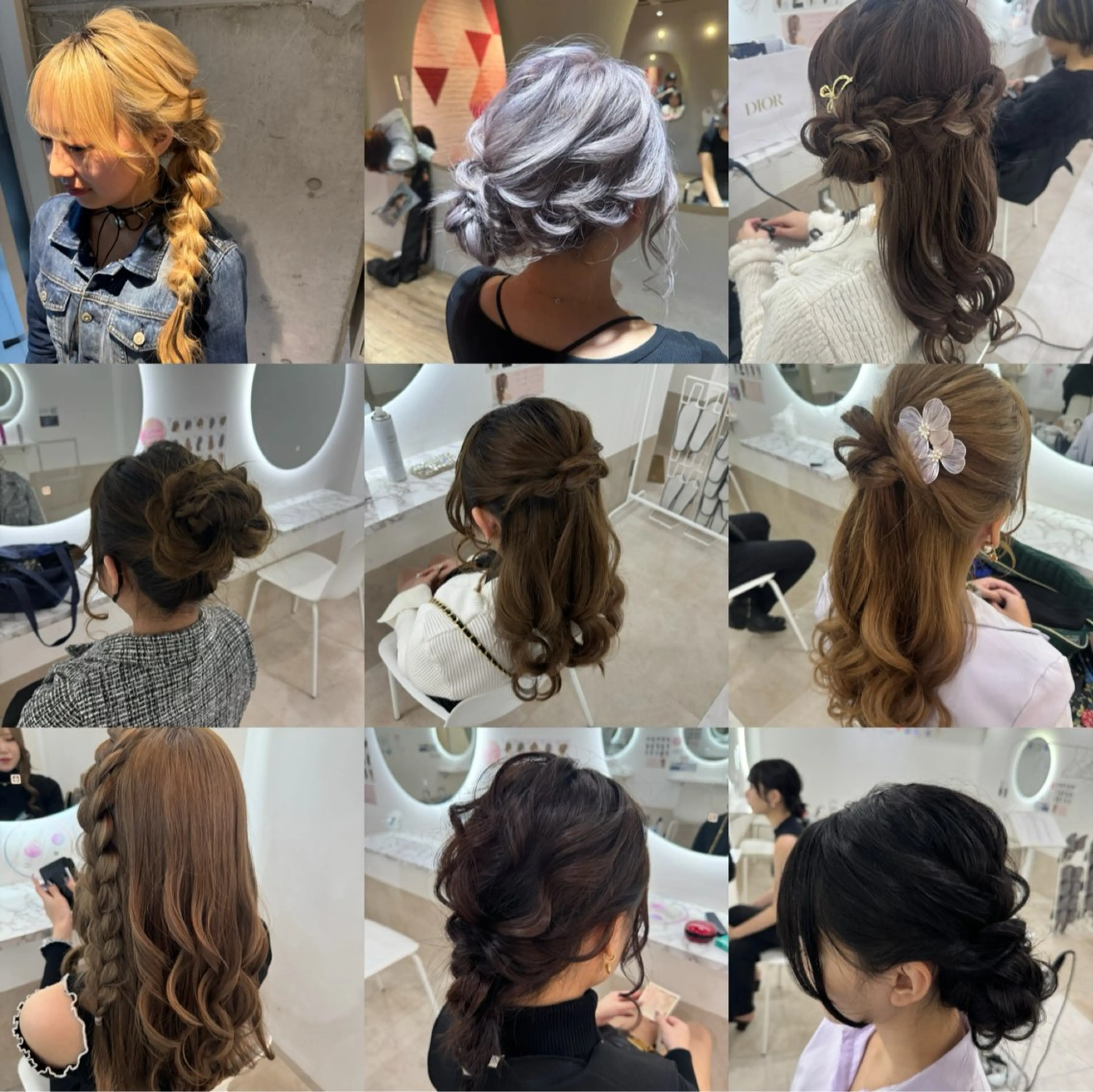 ヘアアレンジ 結婚式・ブライダル Lolonois miuのヘアスタイル