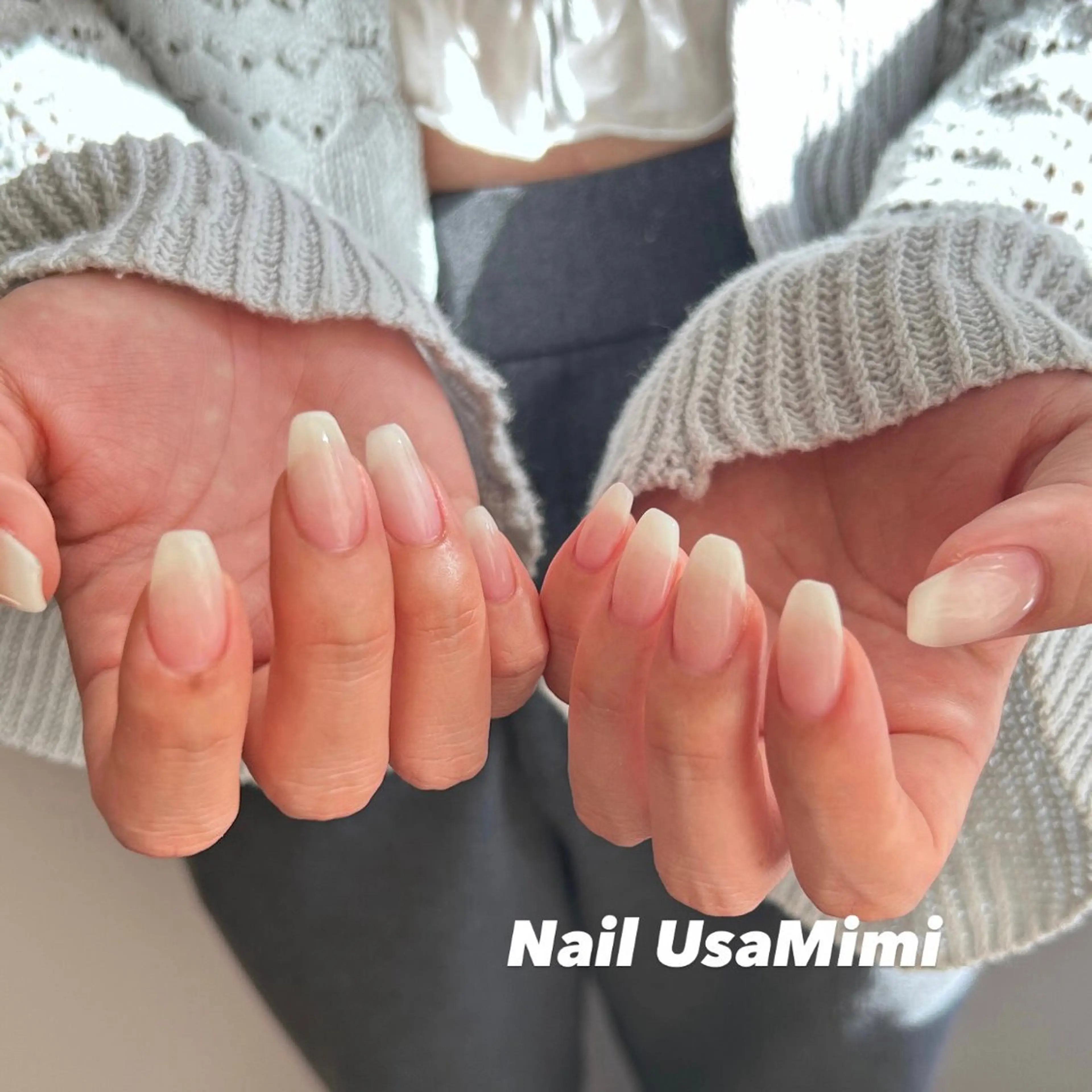 ネイル ジェルネイル マグネットネイル 持ち込み ワンカラーネイル パラジェル 本町ネイルNail UsaMimiのネイルデザイン
