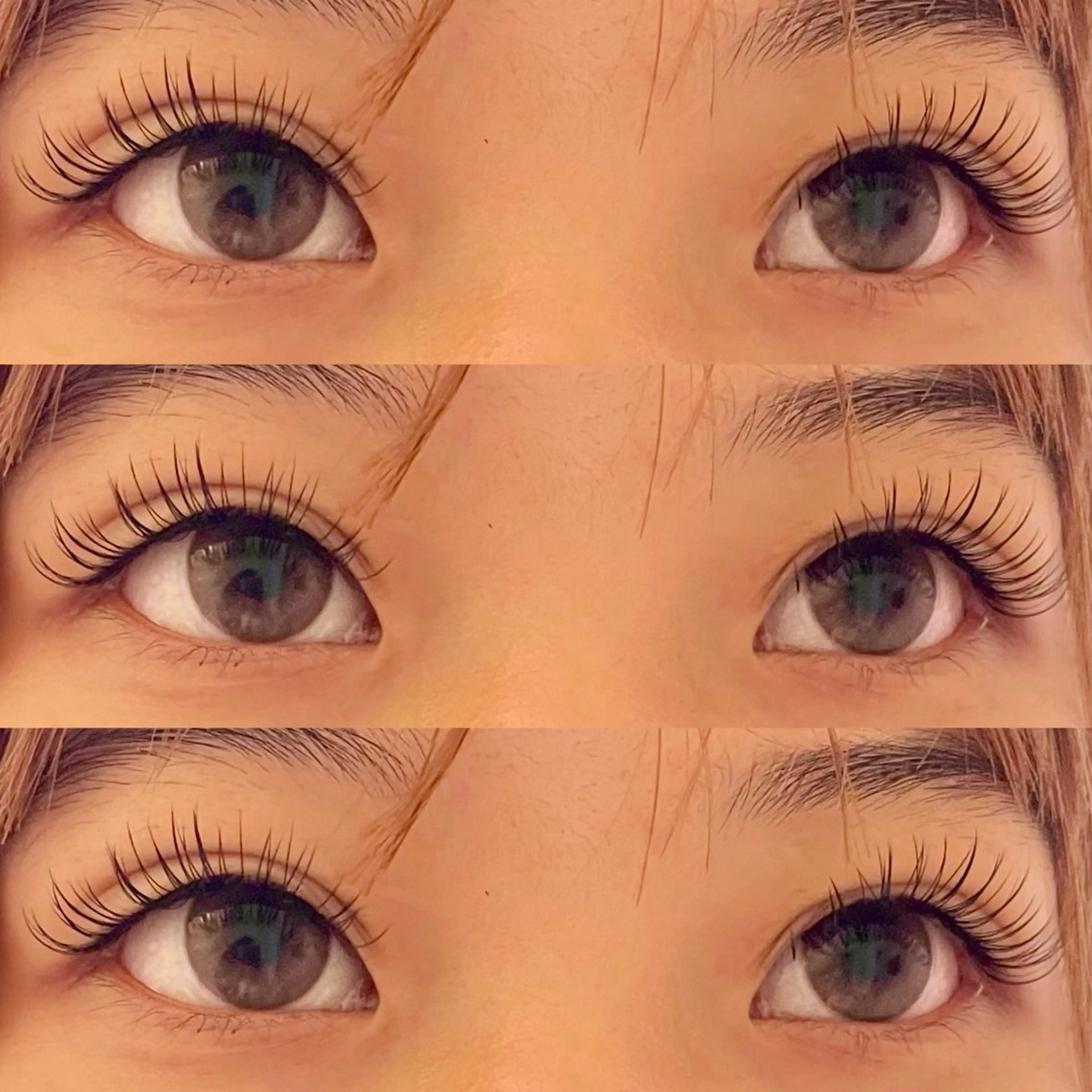 マツエク・マツパ キュート Dカール フラットラッシュ CANEYELASH Kazumiのマツエク・マツパデザイン