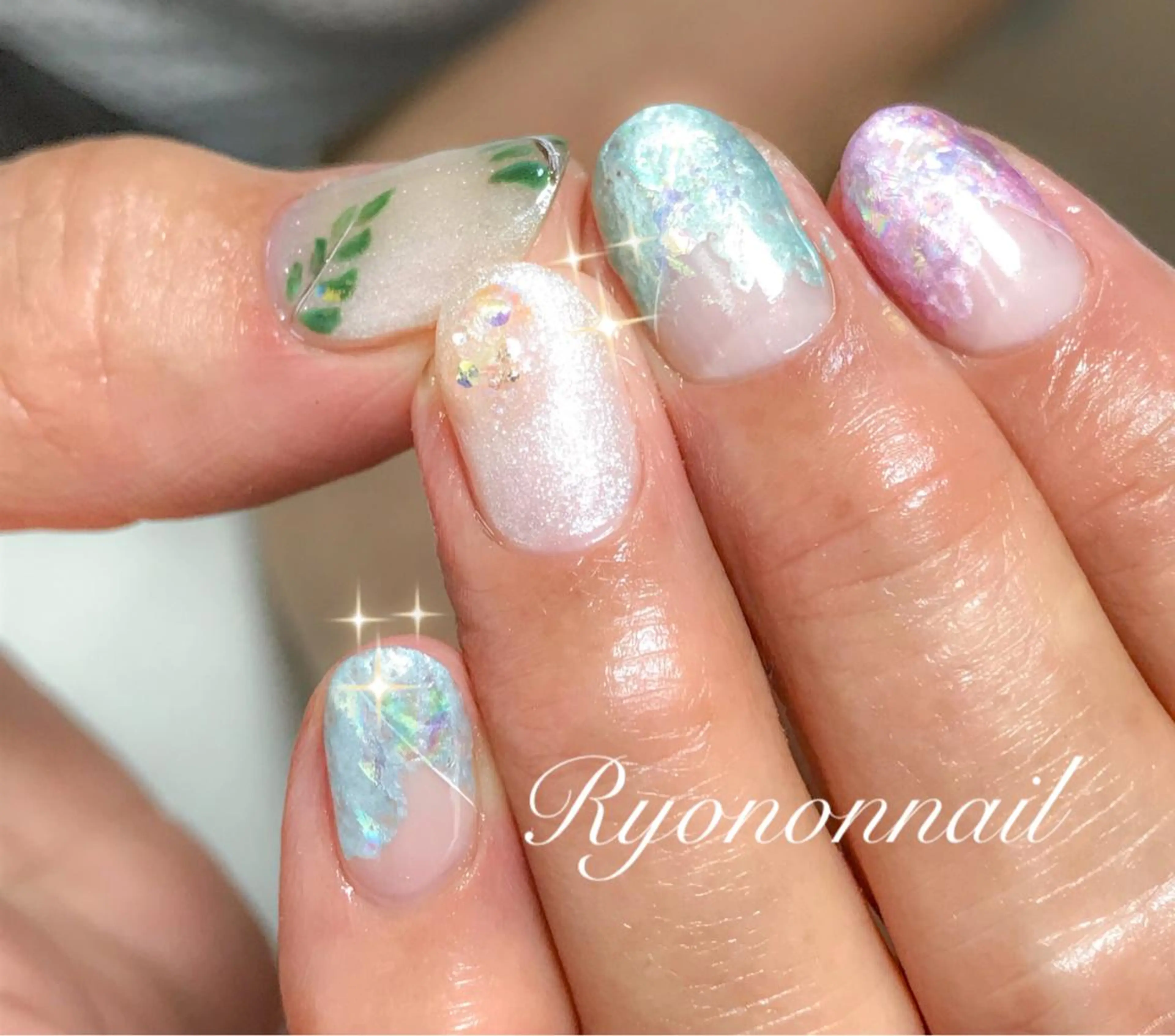 ネイル Ryononnail(リョノンネイル)所属・Ryononnail 上谷典子のネイルデザイン