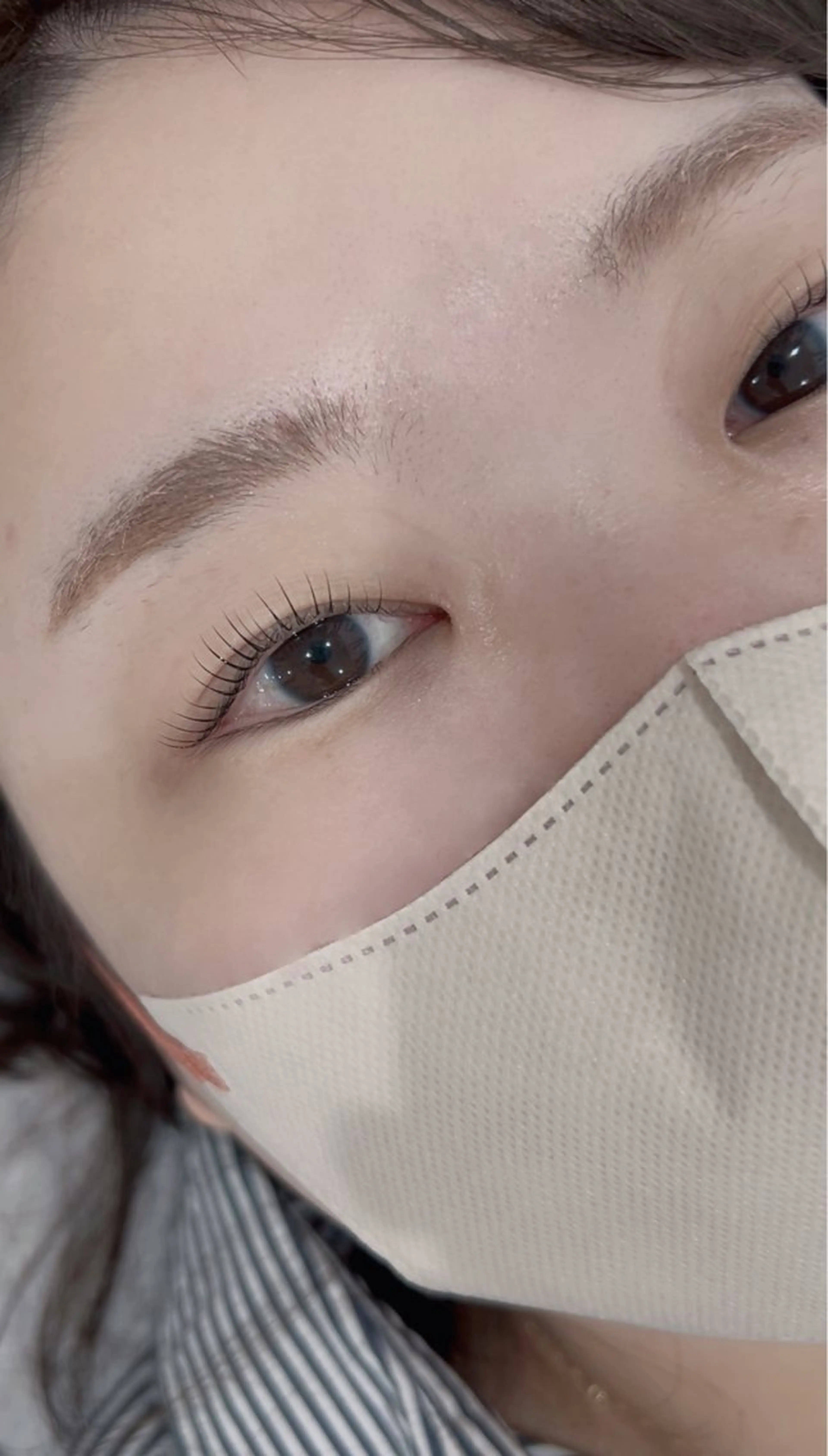 マツエク・マツパ 一重×まつ毛パーマ Luvory beauty & relaxation salon所属・世田谷まつ毛 おりちゃんのマツエク・マツパデザイン