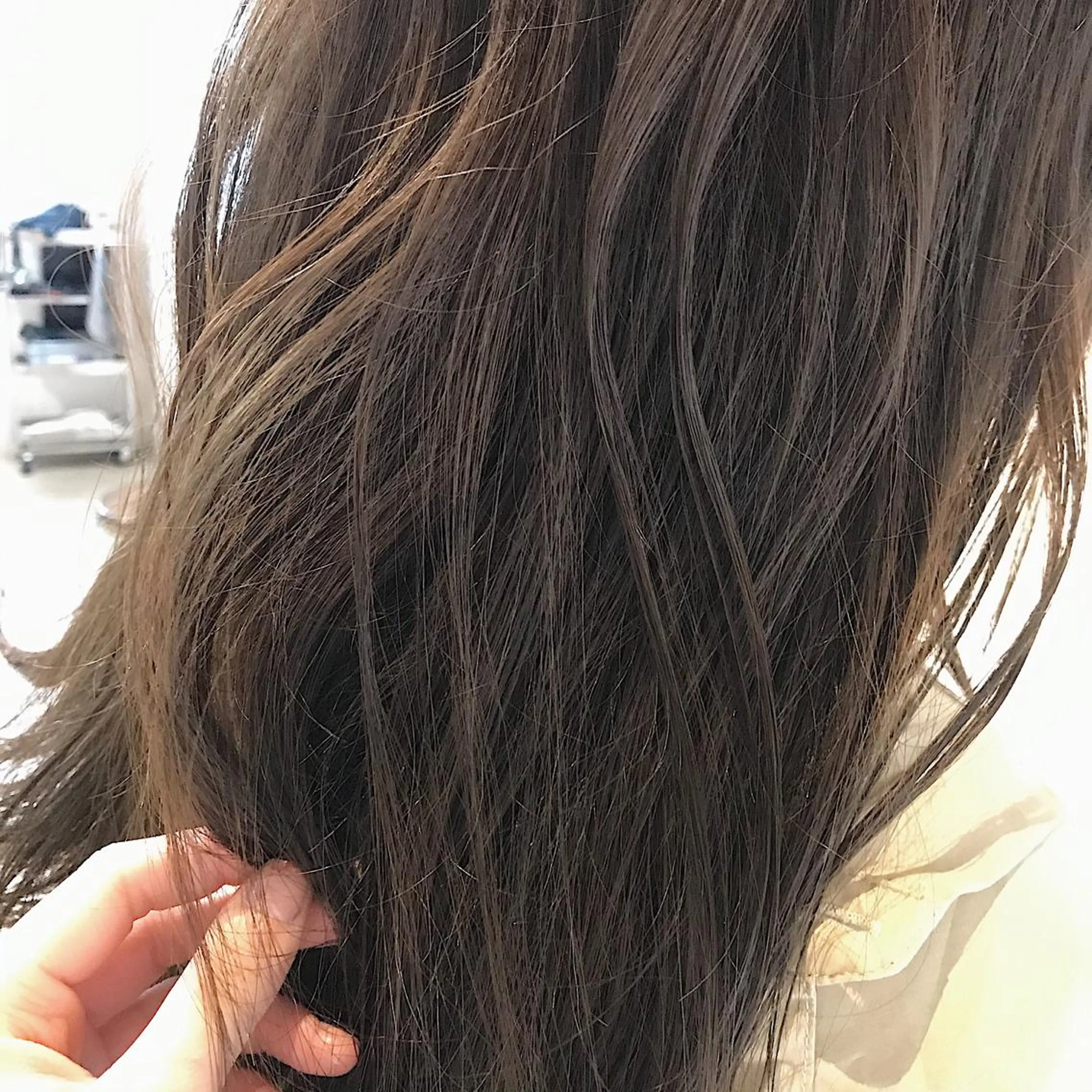 ロング カラー ヘアアレンジ 透明感カラー moi-meme.soe所属・タナカ リナのヘアスタイル