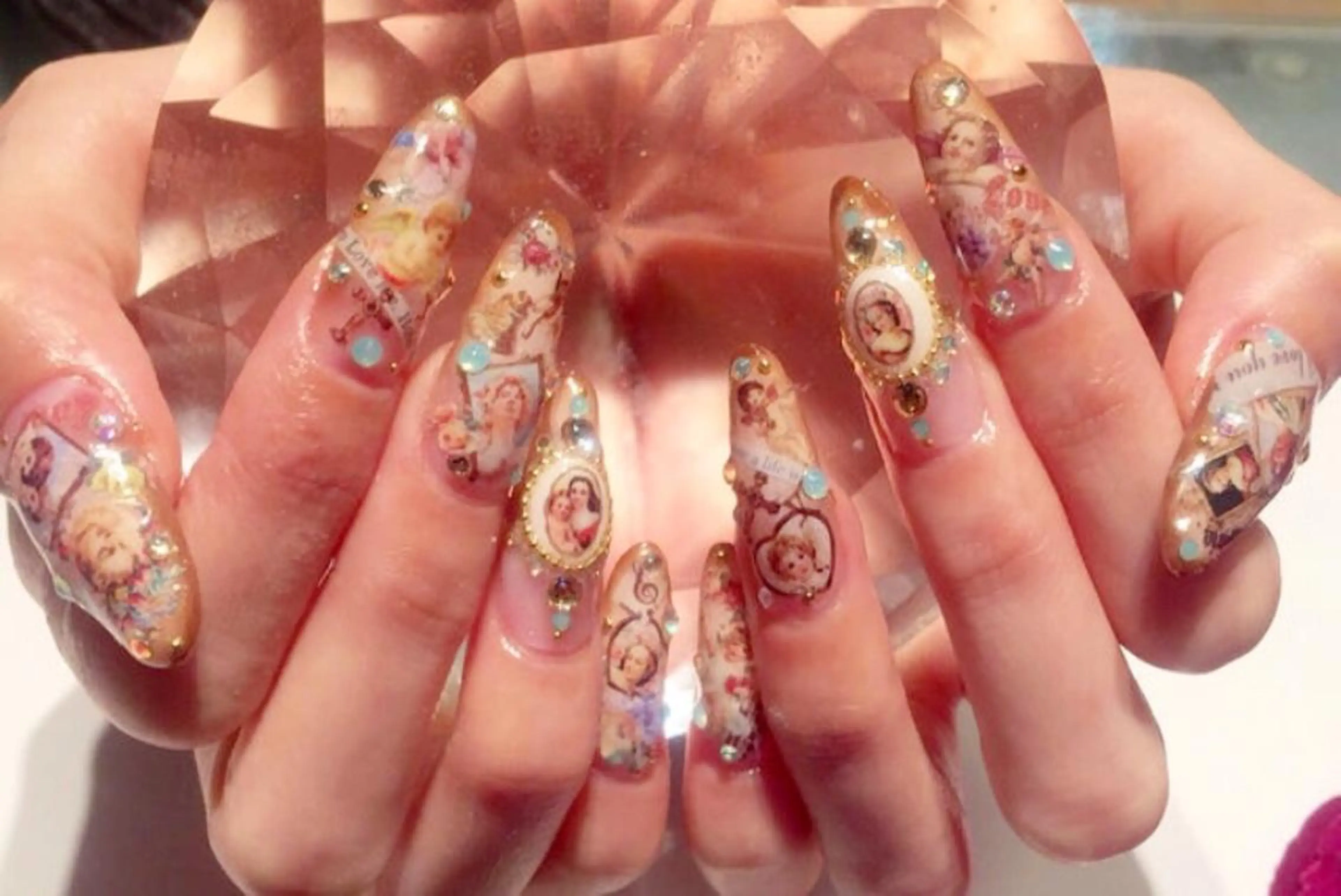 ネイル ロングネイル スカルプネイル ネイルチップ YUN 💅のネイルデザイン