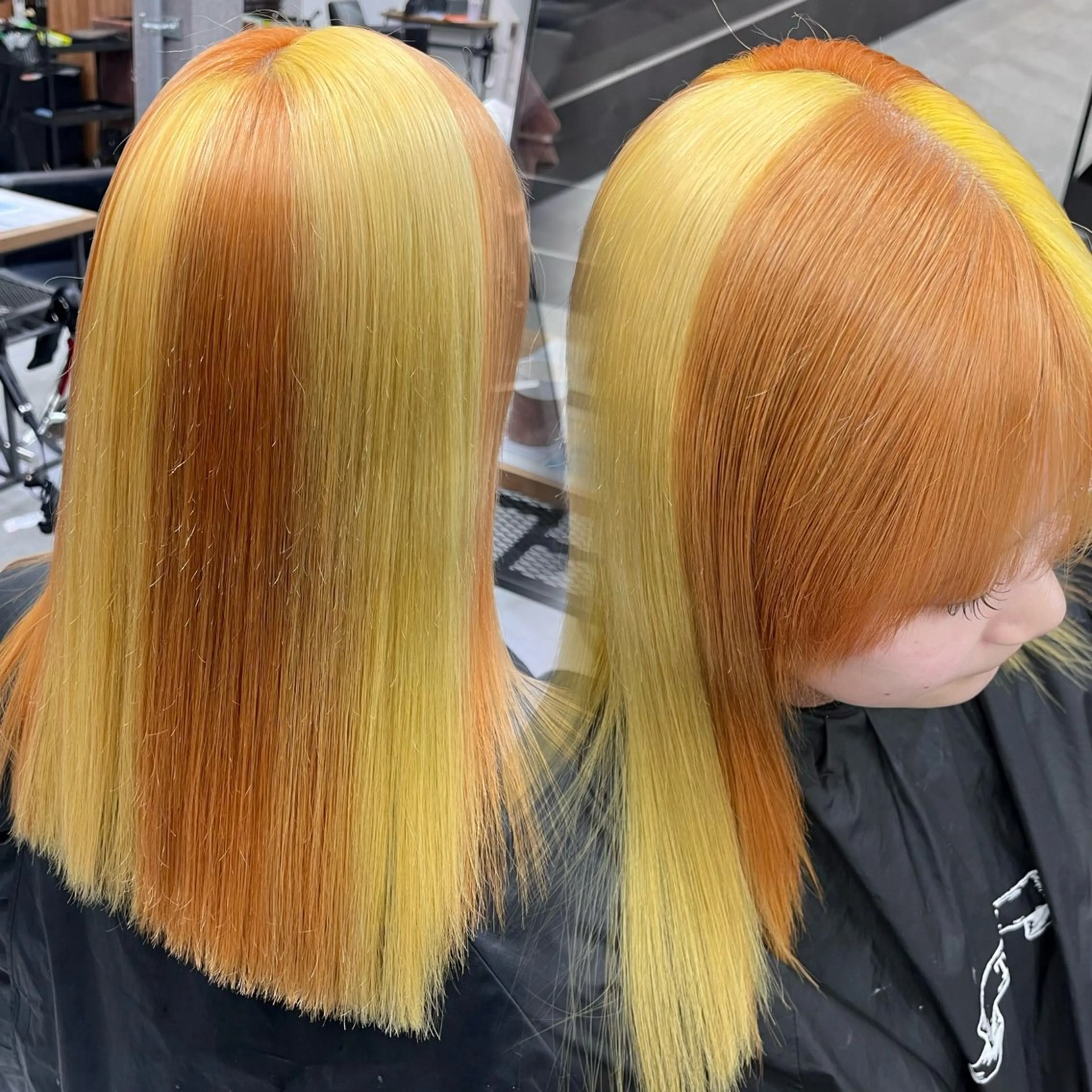 ミディアム カラー ヘアカラー RIO🩶NEXT/ エクステ/ハイトーンのヘアスタイル