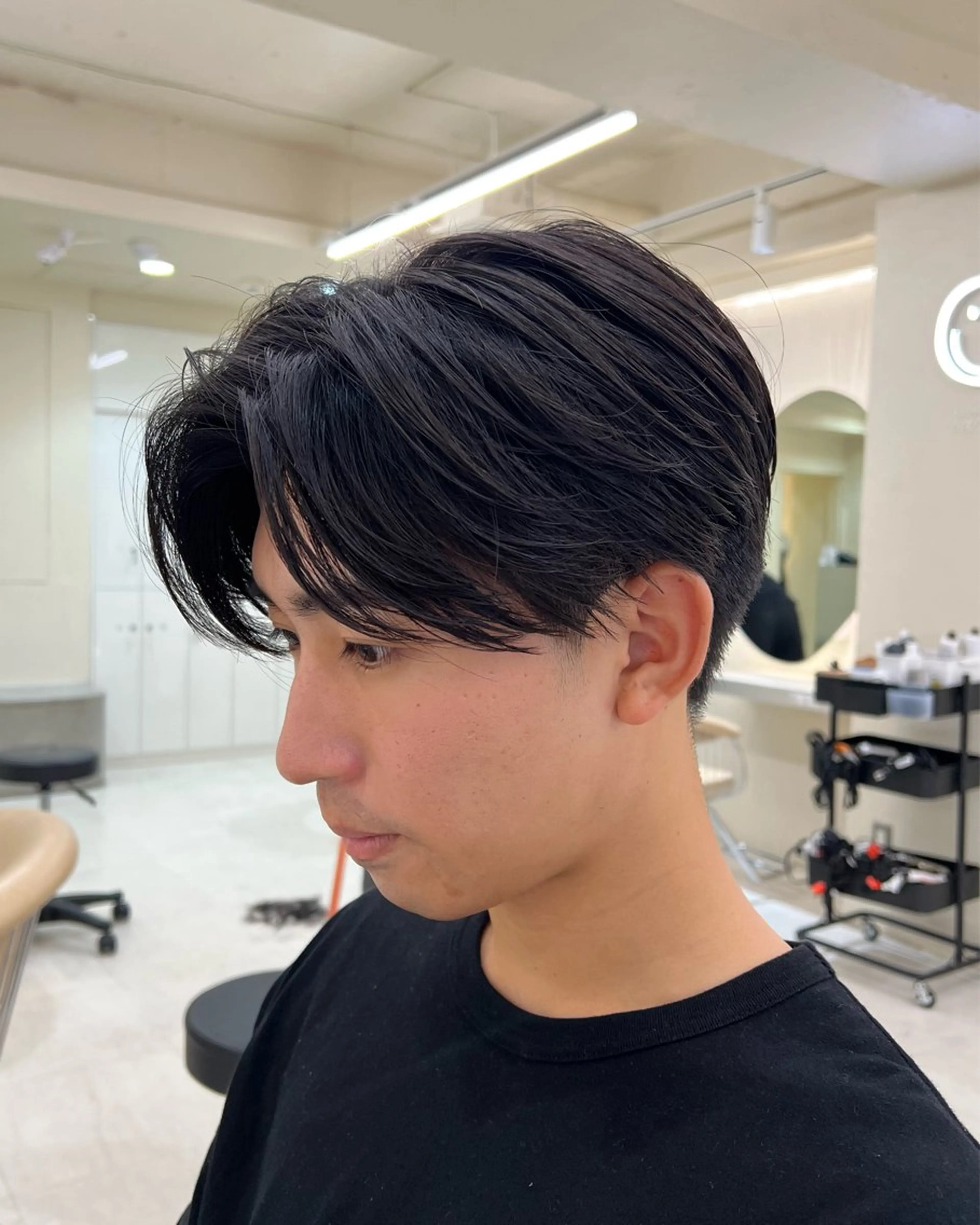 メンズ 横浜/ショート/ レイヤーカットのヘアスタイル